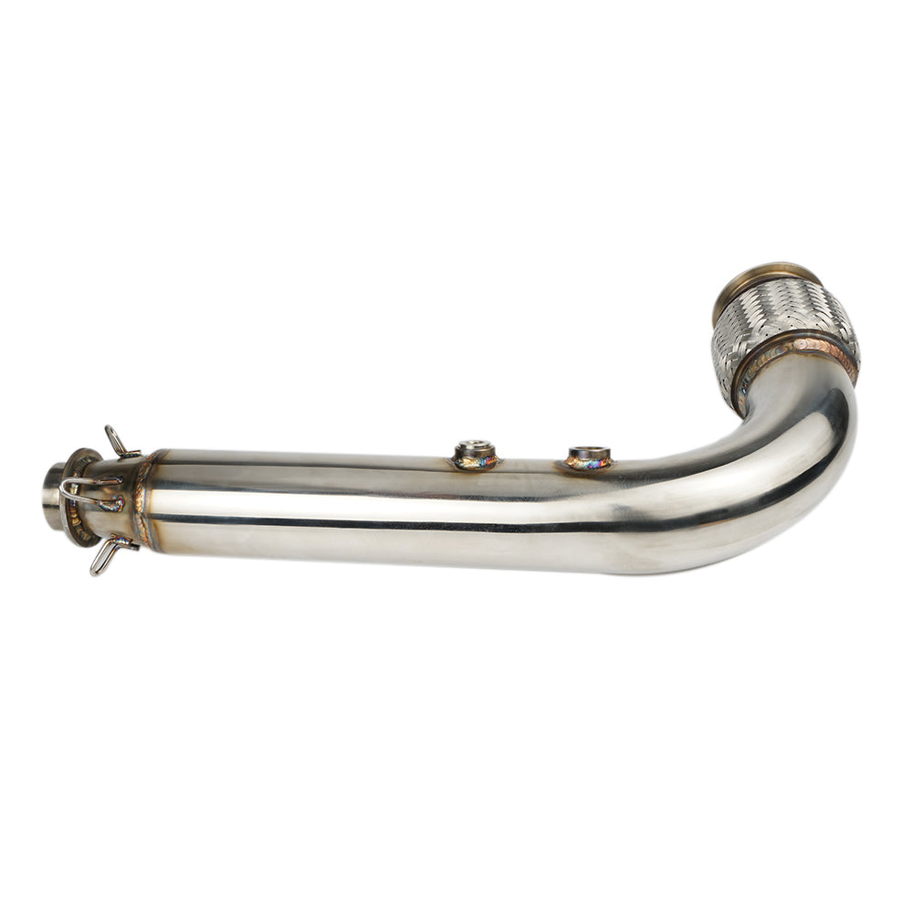 UTV Exhaust Headpipe Bypass Mid Pipe w/Bracket For Can-Am Maverick X3
