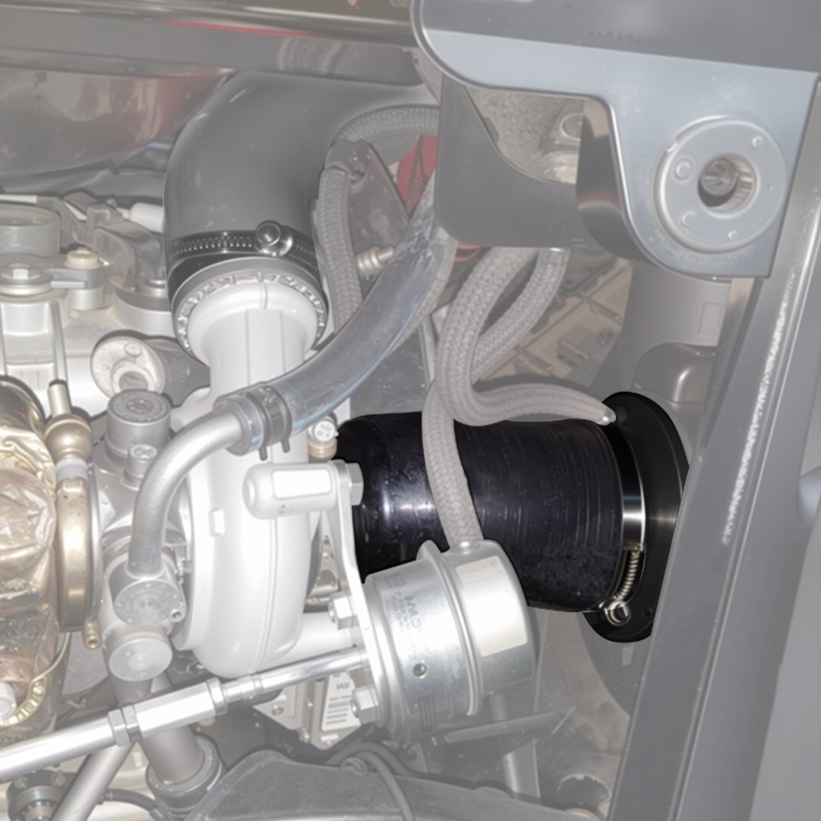 High-Temp Reinforced Turbo Inlet Pipe Intake Hose Kit For Can-Am X3 2017-2019