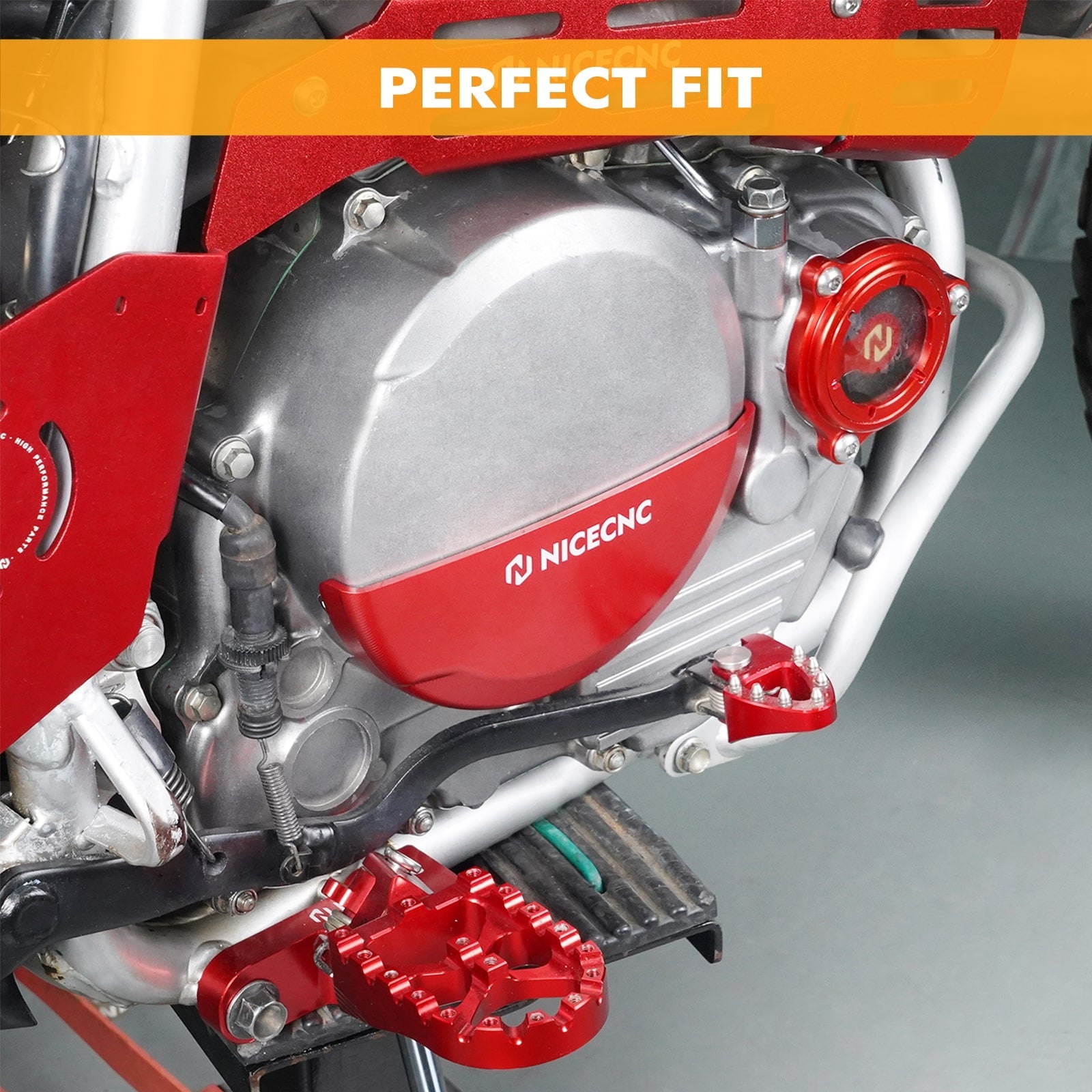 Billet Engine Clutch Cover Guard Protector For Honda XR650L 1993-2025