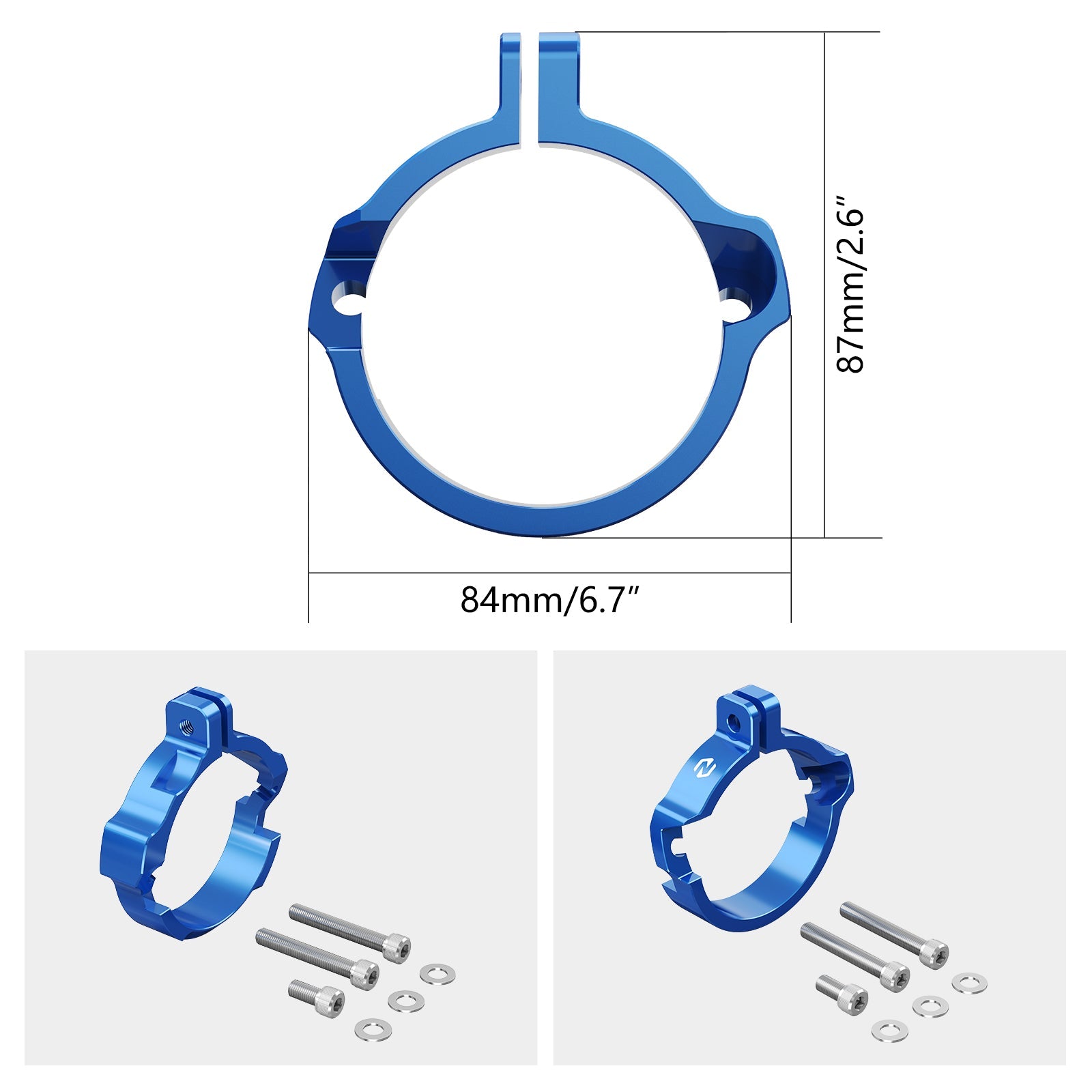 Exhaust Flange Clamp Guard For  KTM XC SX EXC XCW Husqvarna TE Gas Gas 250 300