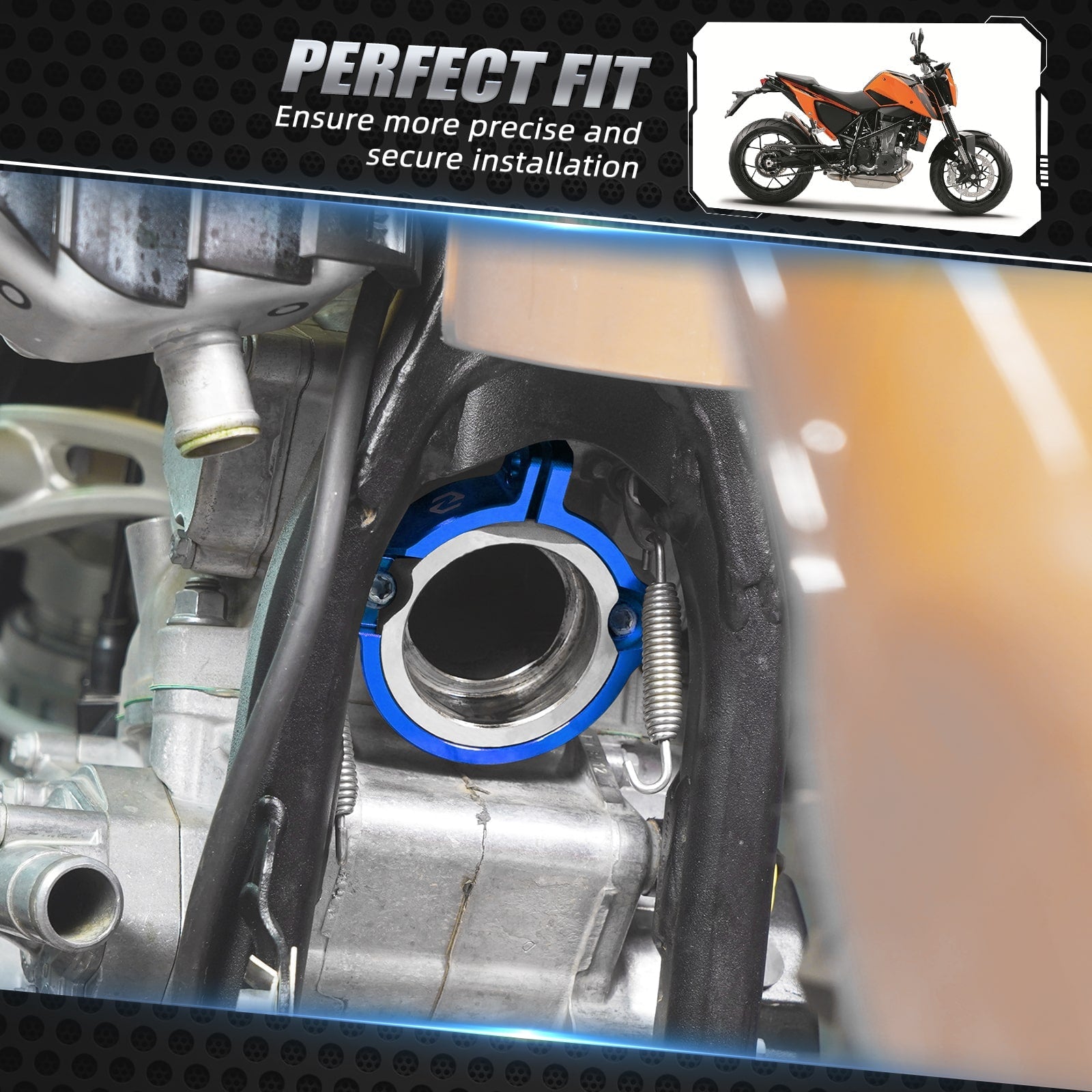 Exhaust Flange Clamp Guard For  KTM XC SX EXC XCW Husqvarna TE Gas Gas 250 300