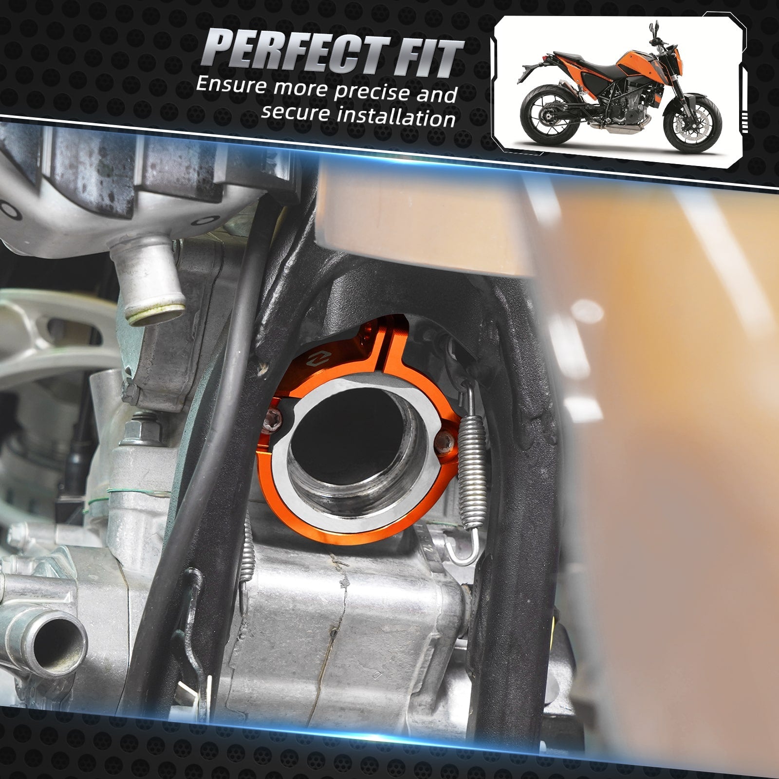 Exhaust Flange Clamp Guard For  KTM XC SX EXC XCW Husqvarna TE Gas Gas 250 300