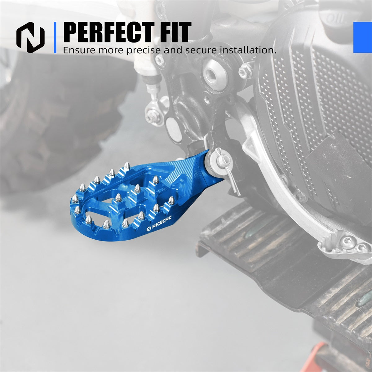 Footpeg Foot Rest Pedal Mount Pins For KTM Husqvarna GasGas 2023-2024