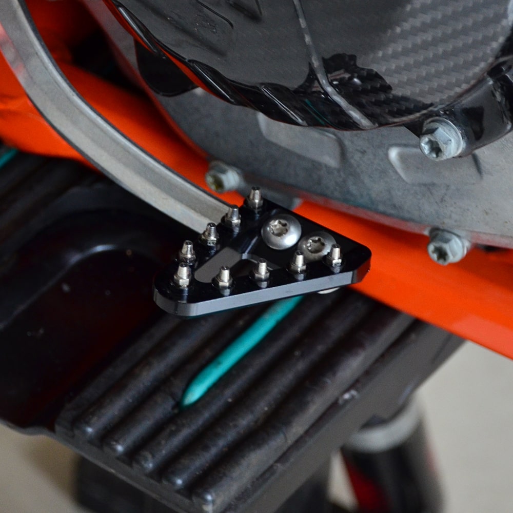 Rear Brake Pedal Step Plate Tip For KTM 350 500 EXCF 2017-2023