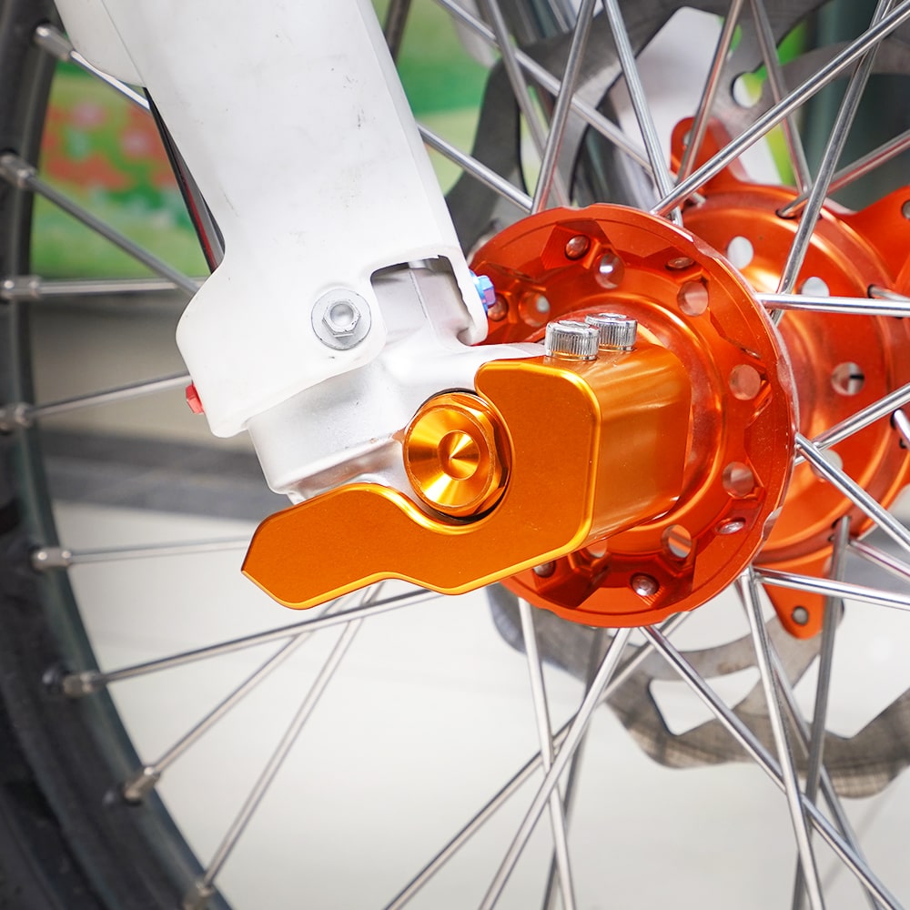 CNC Right Fork Leg Guard Cover For KTM 350 500 EXC F 2003-2014