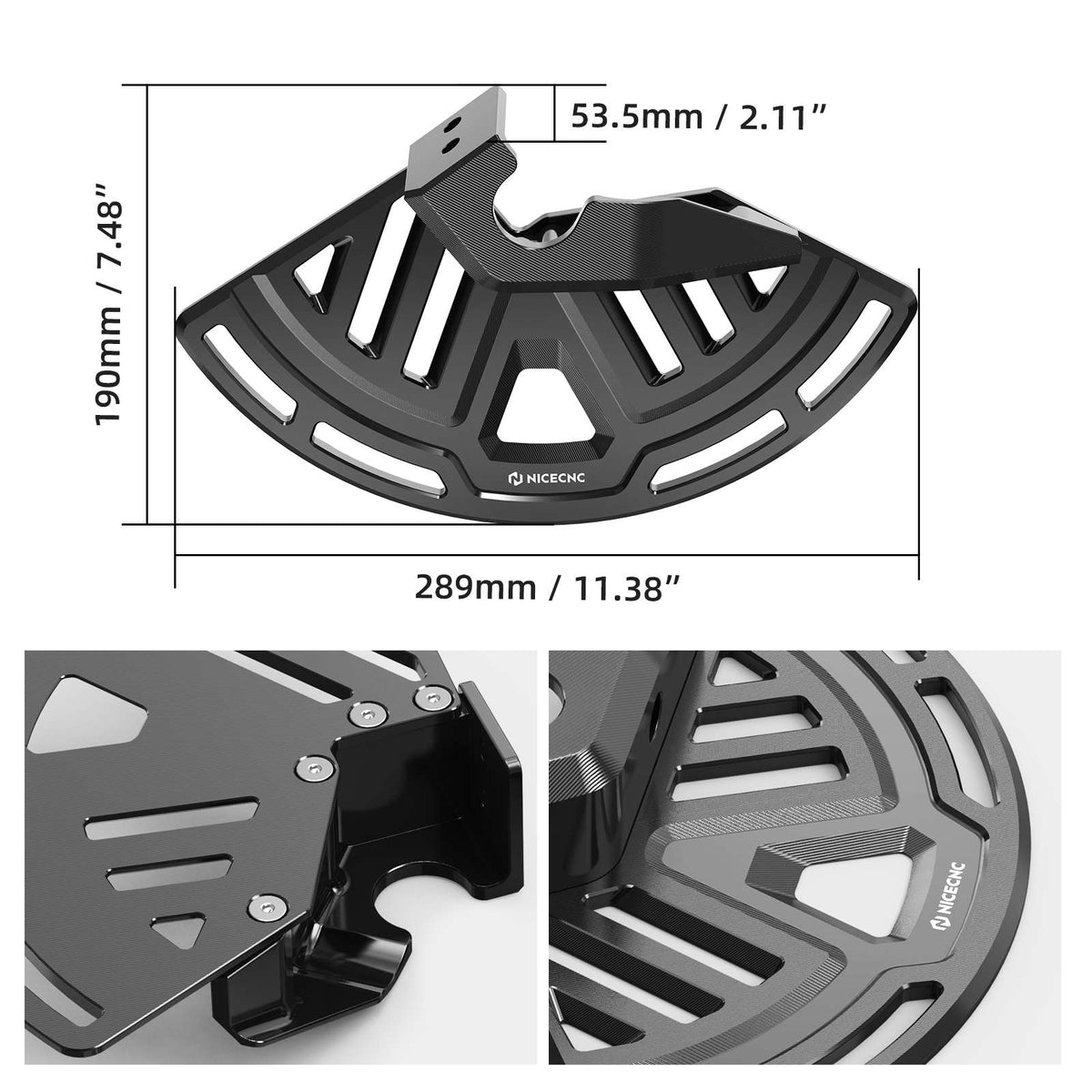 Front Brake Disc Protector Guard For Honda CRF1100L Africa Twin D4/A4 2020-2026