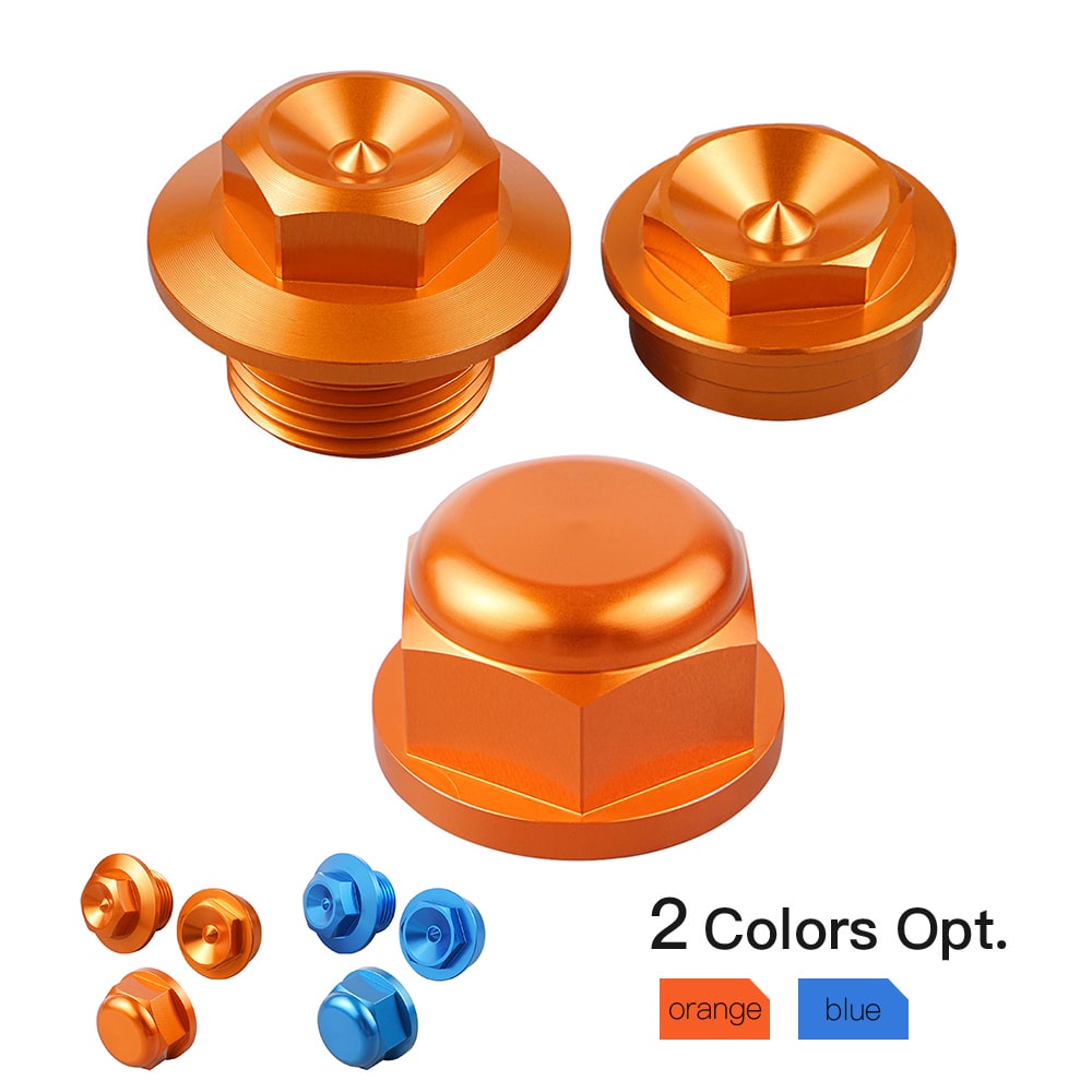 Front Rear Wheel Axle Nuts Bolts for KTM  350 500 EXC-F 2016-2022