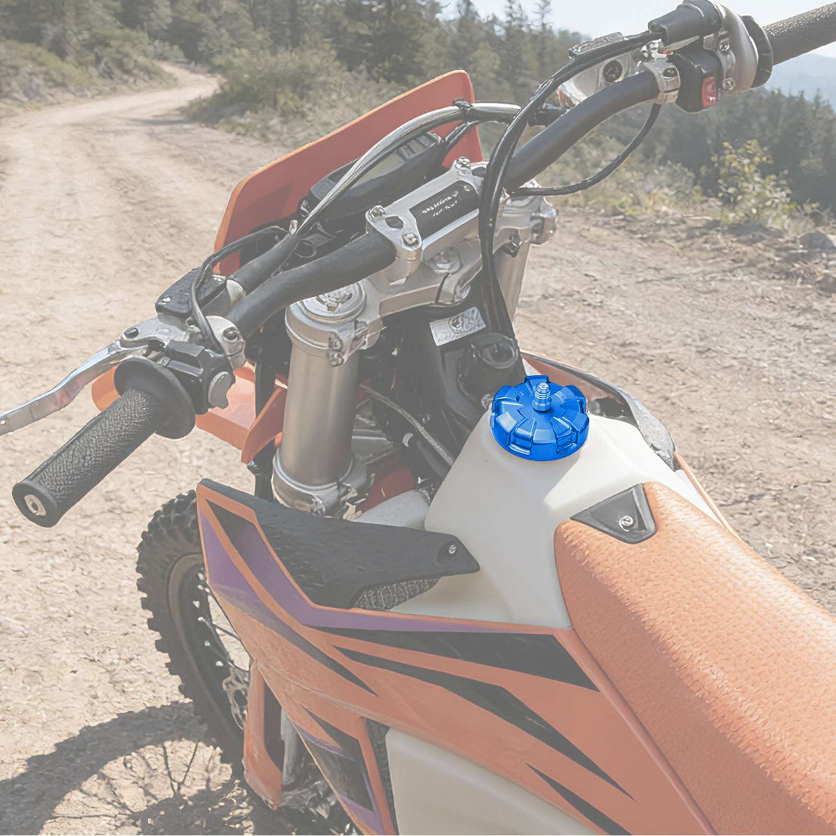 Fuel Tank Cap w/One-Way Vent Valve For Gas Gas EX 250 300 EC 350 F 2021-2026