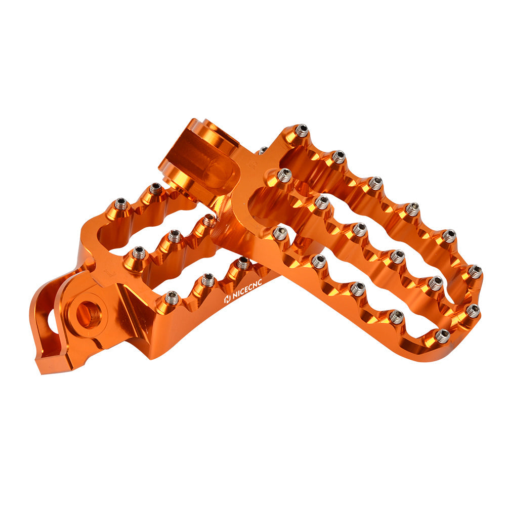 Forged Wide Foot Pegs Footrest Pedals For Gas Gas 700 ES SM 2022-2025