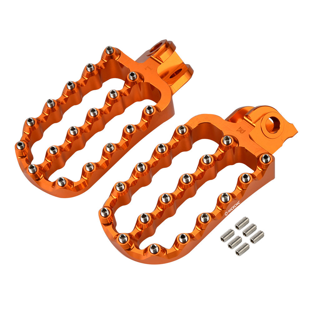 Forged Wide Foot Pegs Footrest Pedals For Gas Gas 700 ES SM 2022-2025