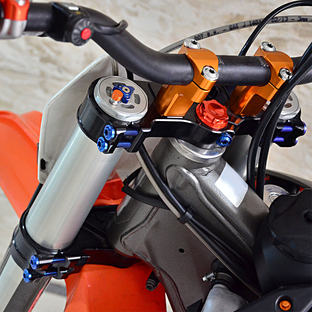 28mm Handlebar Mounts Clamp Riser For KTM  350 500 EXCF 2005-2015