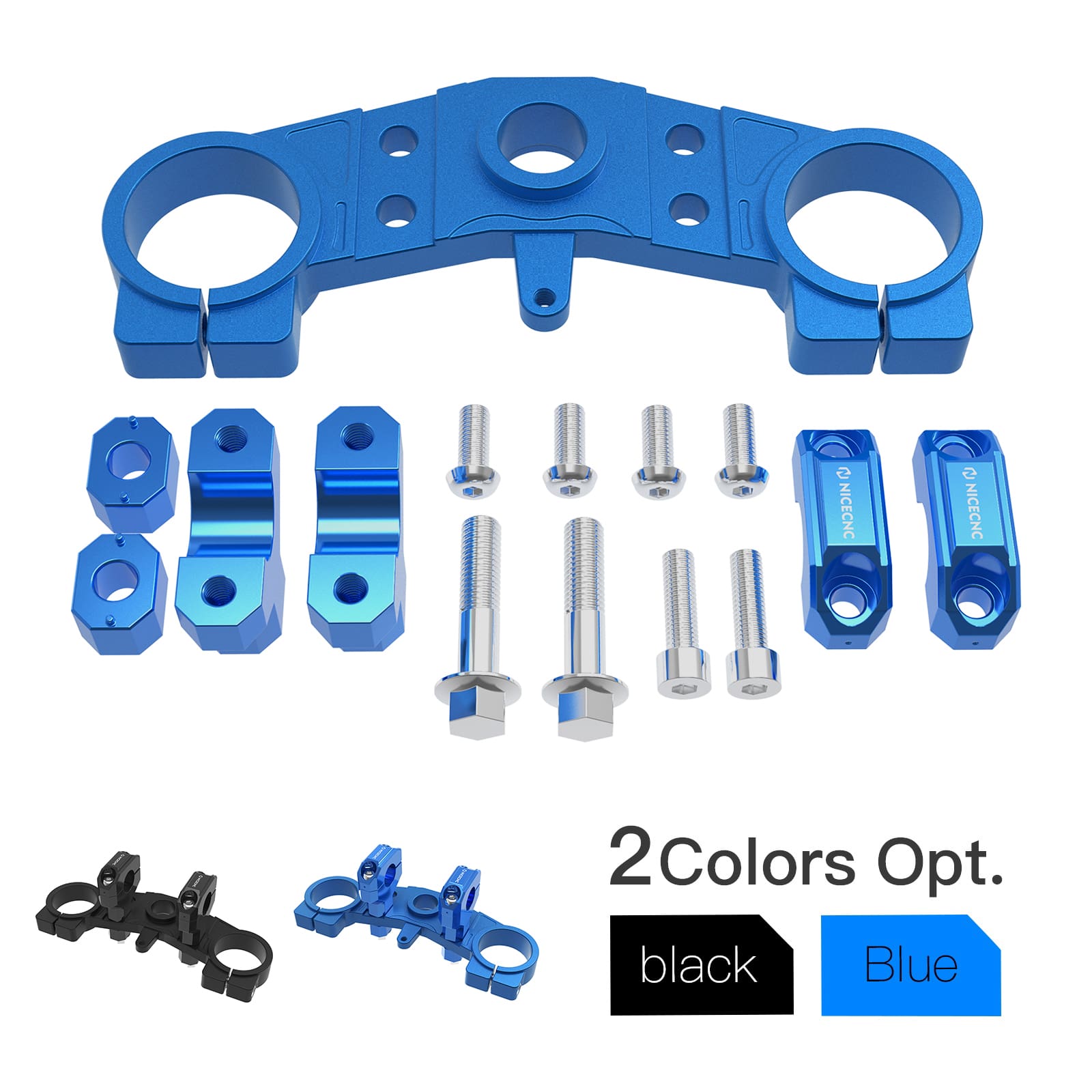 Upper Triple Tree Clamp for Yamaha YZ80 1993-2001 YZ85 2002-2022