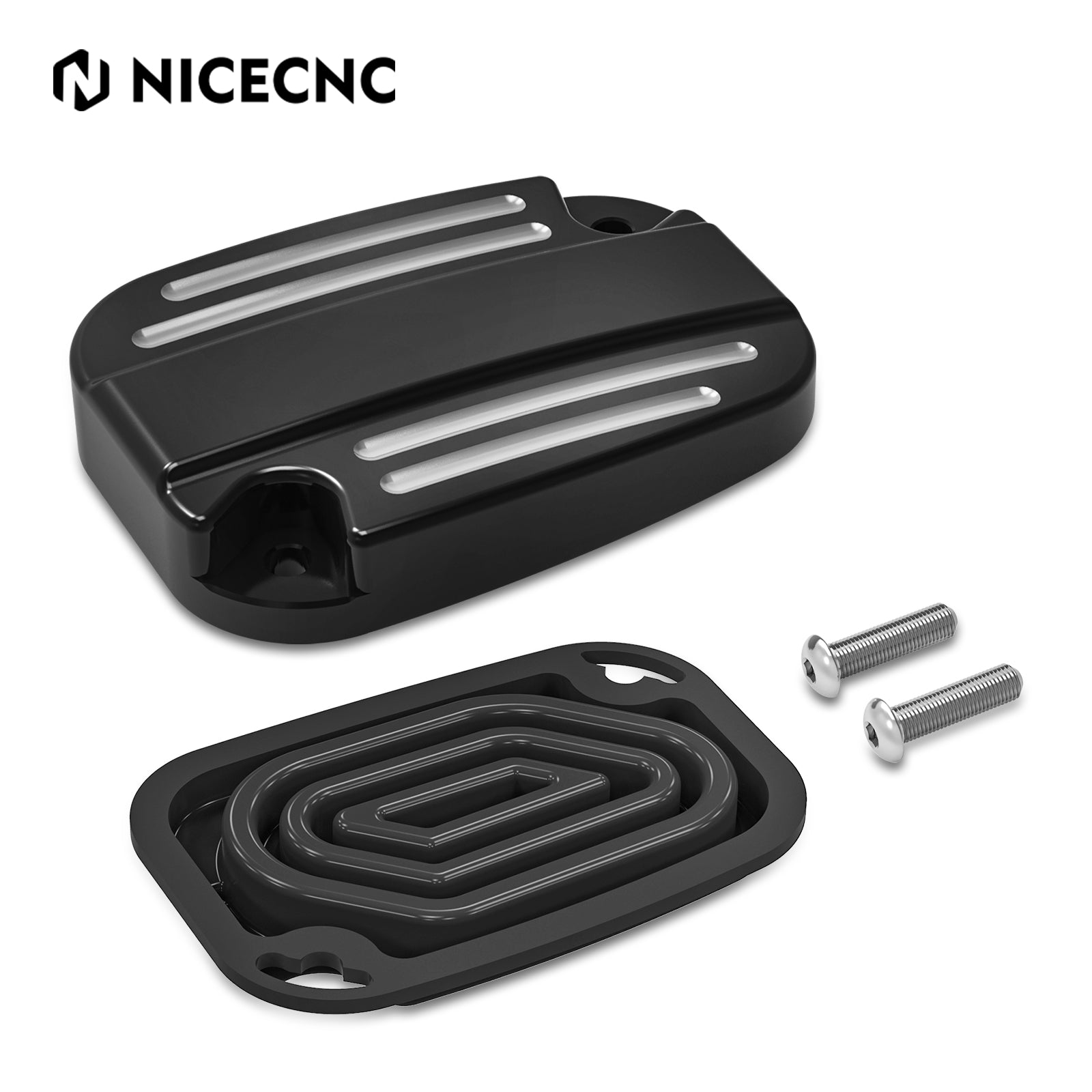 Clutch Brake Master Cylinder Reservoir Cover For Harley Road King Electra Street Glide