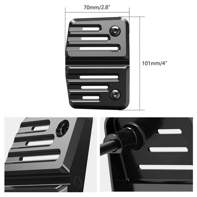 Clean-Look Ignition Coil Cover for Harley Dyna 2006-2017