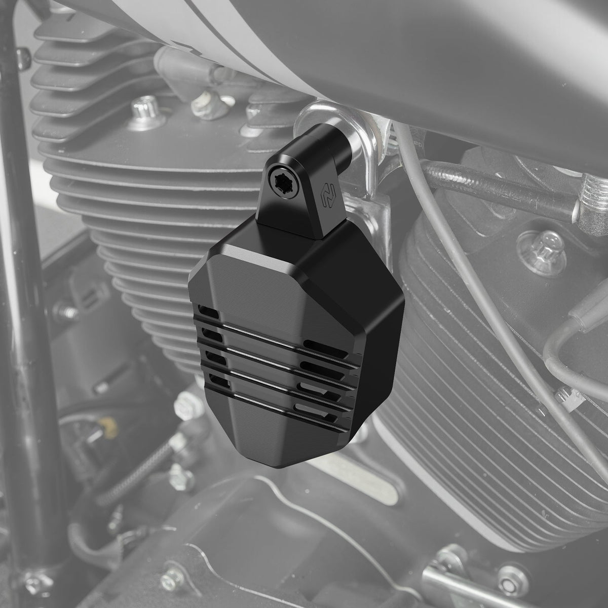 Horn Cover For Harley Dyna Street Bob Low Rider Twin Cam Models 2006–2017