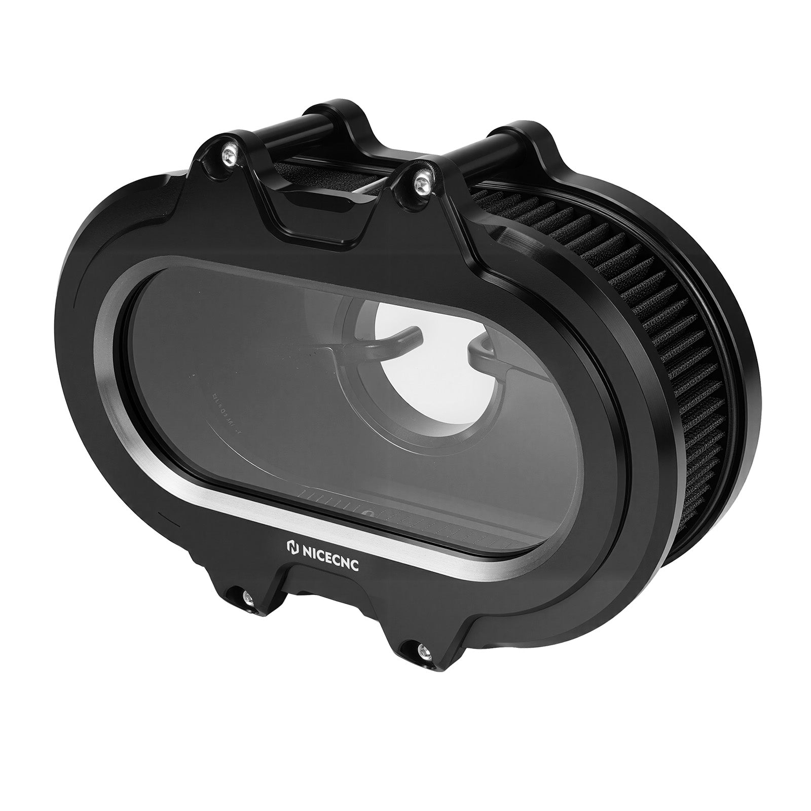 M8 Full Clear Air Cleaner Kit For Harley Softail Fat Boy Street Bob Low Rider Heritage Classic