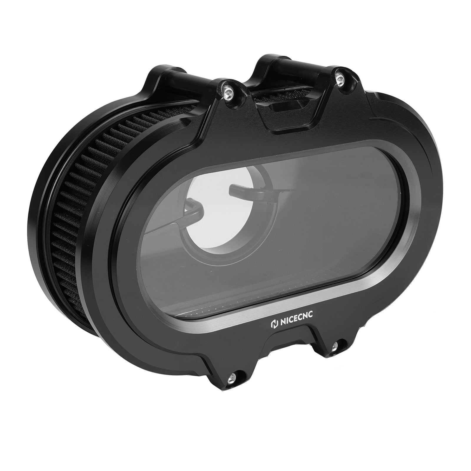 M8 Full Clear Air Cleaner Kit For Harley Softail Fat Boy Street Bob Low Rider Heritage Classic
