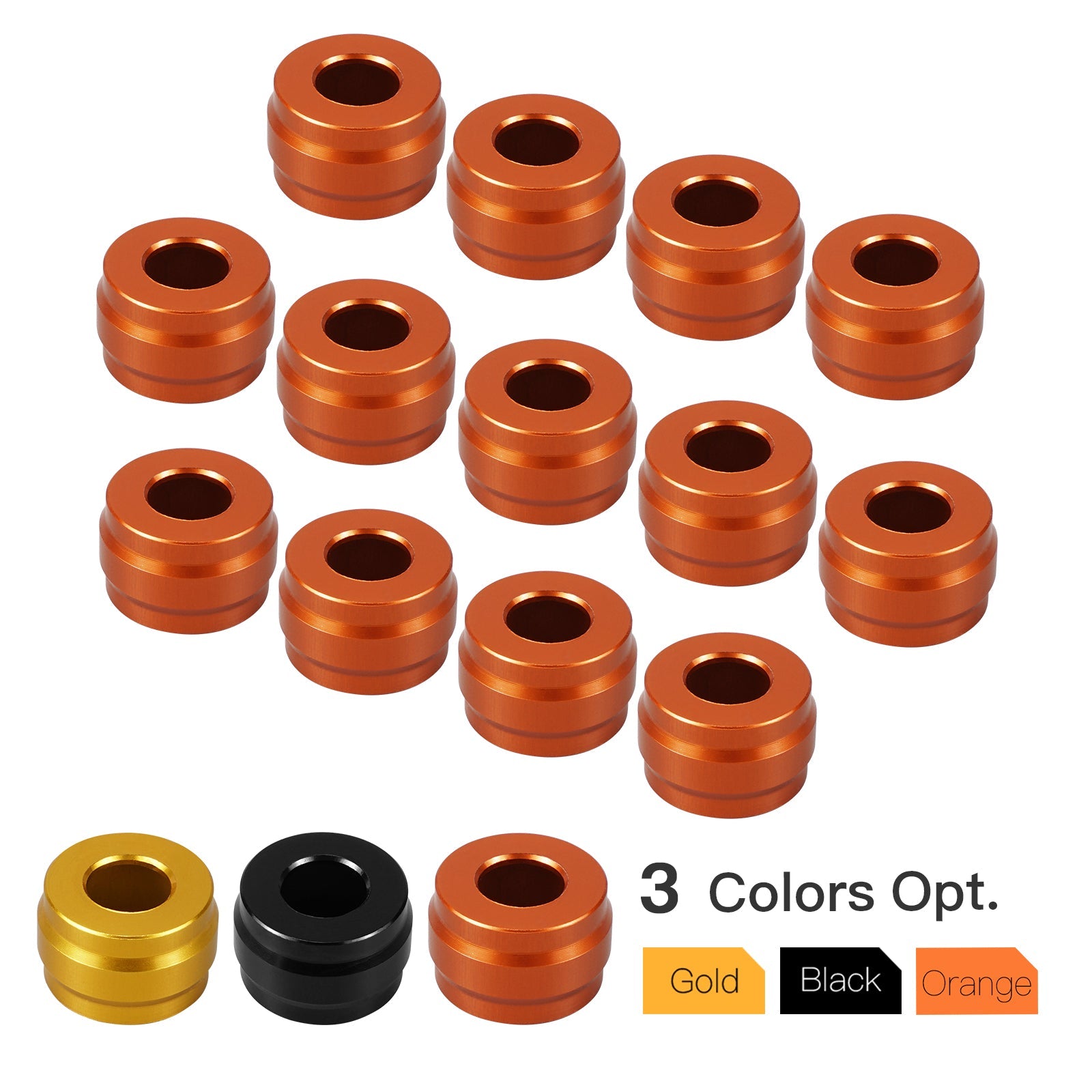 M8 Primary Cover Decorative Bolt Caps For Harley Softail Deluxe Slim Heritage Classic Fat Boy