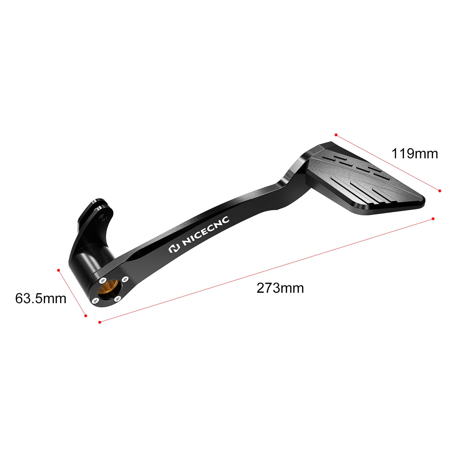 Integrated Rear Brake Arm Lever Peg Pedal Kit For Harley Road King Electra Street Glide