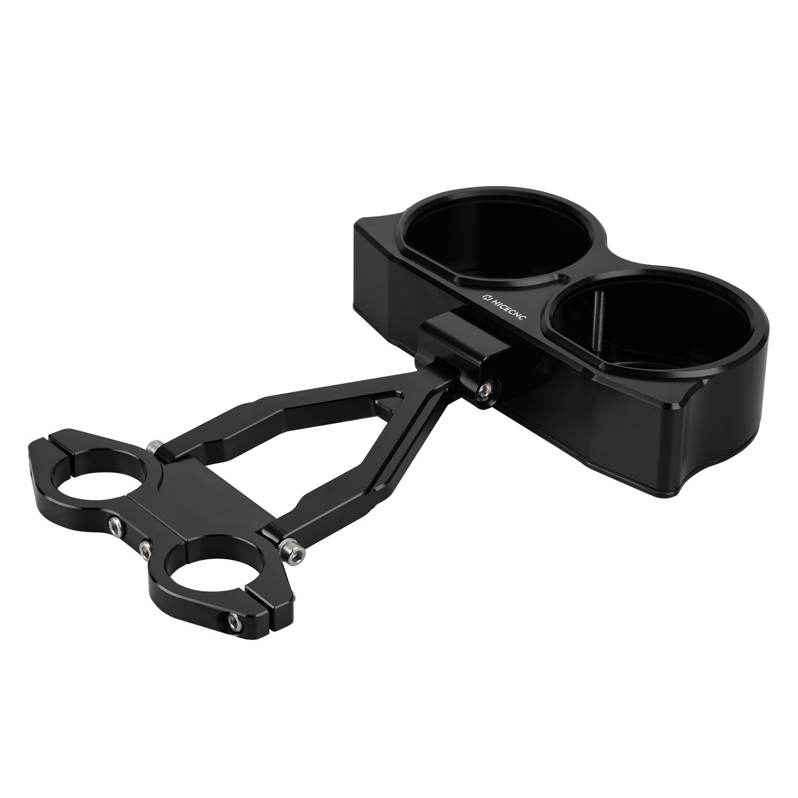 Handlebar Risers + Speedo Gauge Relocation Bracket Kit For Harley Road Glide 2015-2023