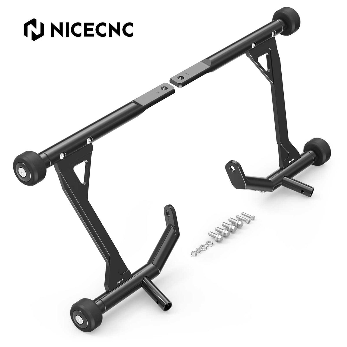 Replaceable Slider Saddlebag Crash Bar Guard for Harley Road Glide Street Glide Road King 2009-2025