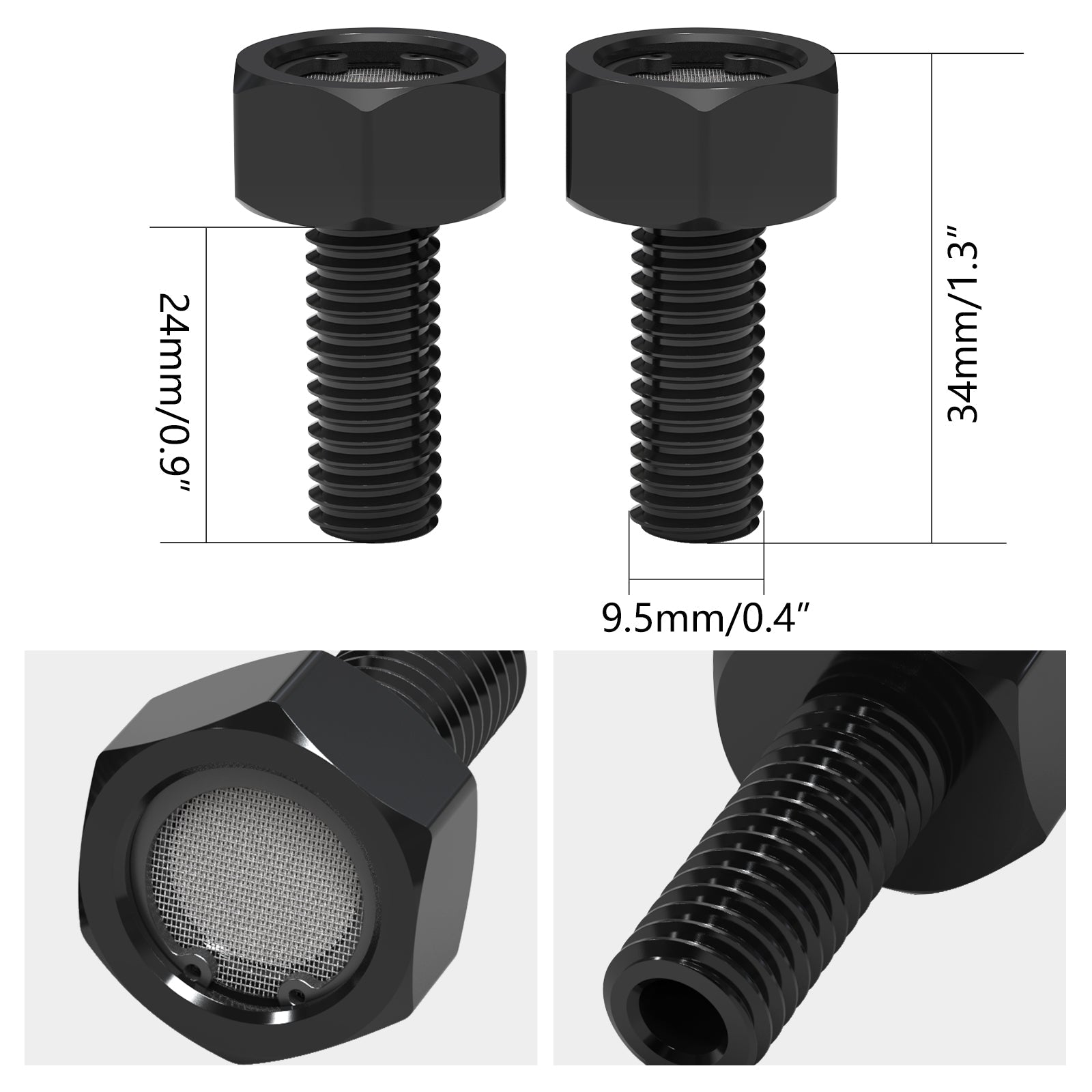 Air Cleaner Breather Bolts For Harley Road King Electra Street Glide Freewheeler