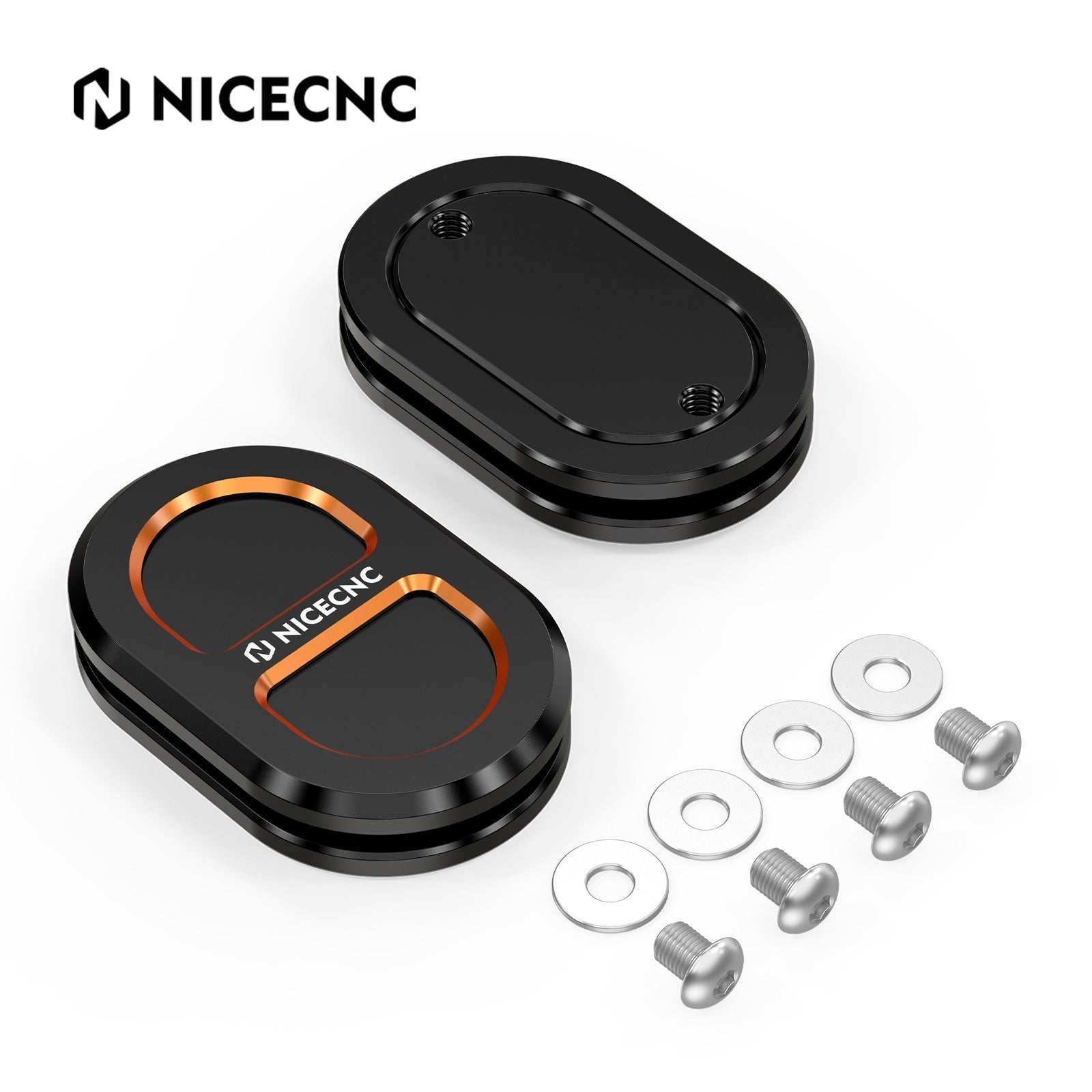 Rear Antenna Hole Plug Filler Covers Kit For Harley Road King Street Glide Road Glide