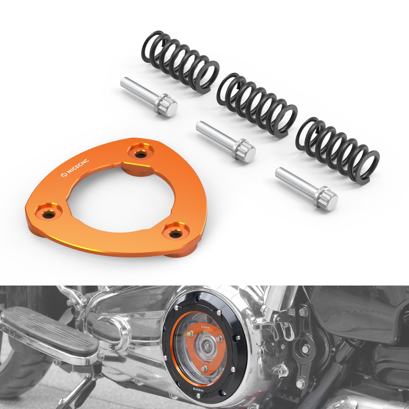 M8 Touring High Pressure Clutch Power Plate Spring Kit For Harley Road King Street Glide