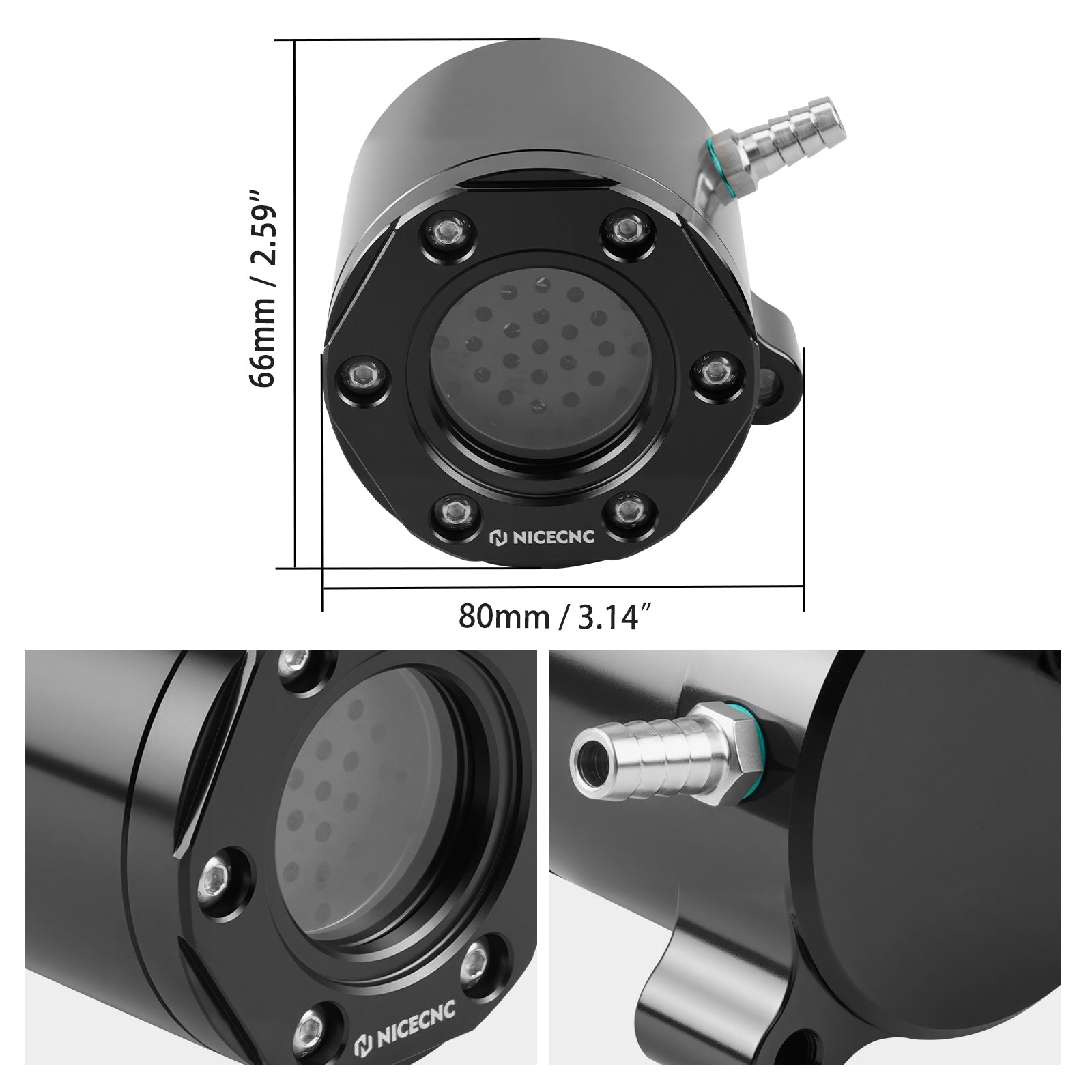 M8 Engine External Breather Kit For Harley Road King Electra Street Glide CVO Road Glide