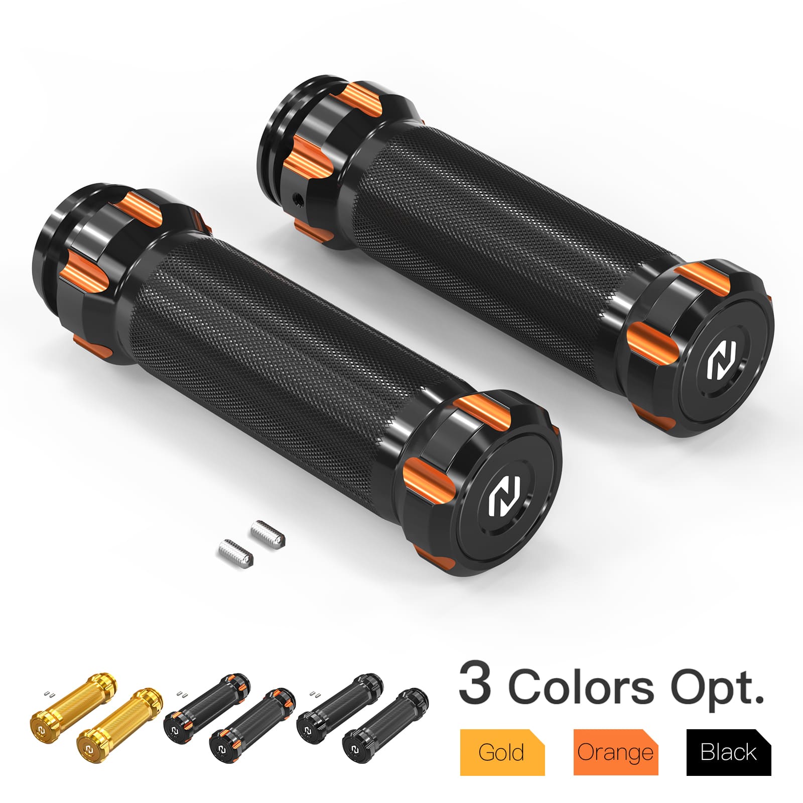 Handle Bar Grips For Harley Road King Tri Electra Street Glide Ultra Limited Freewheeler