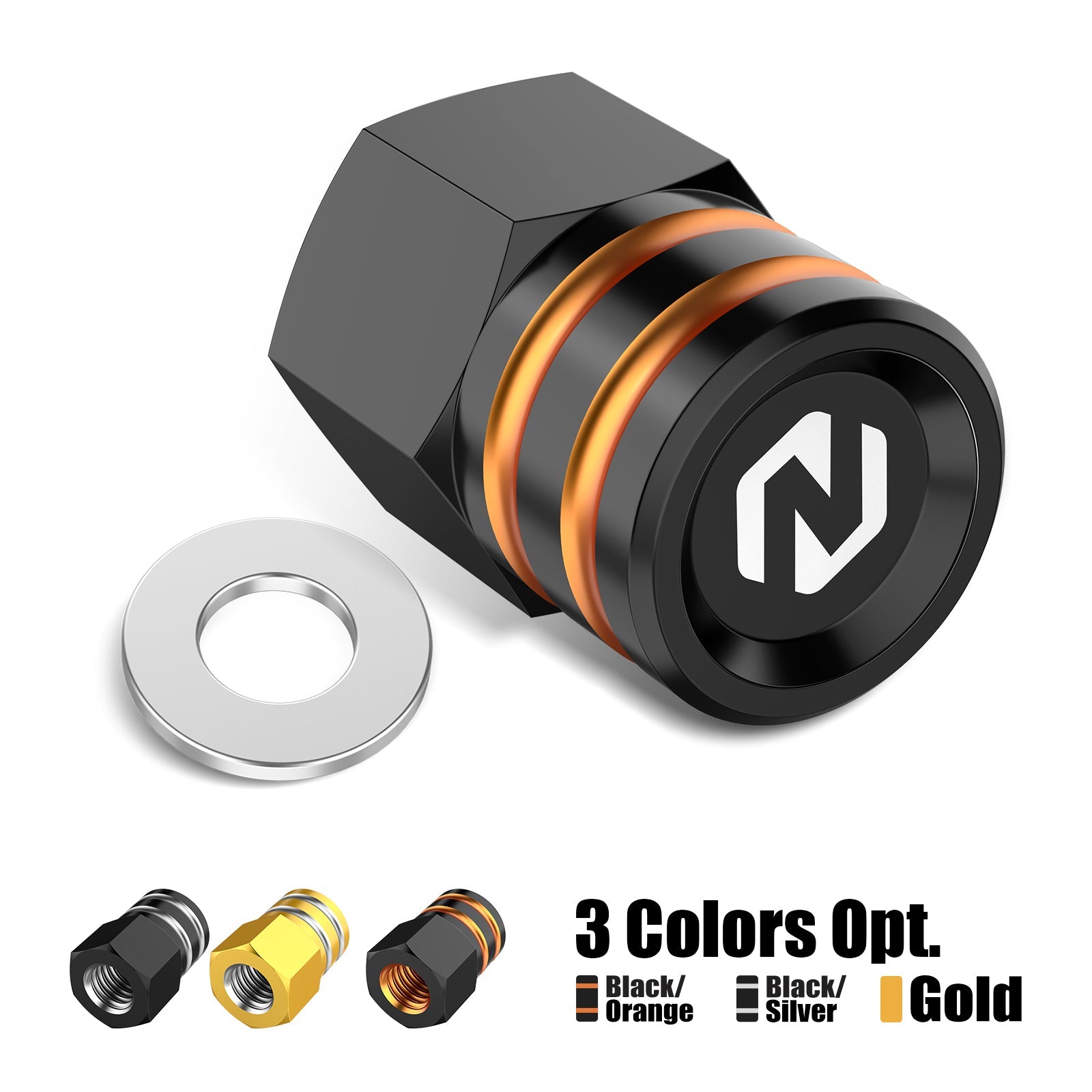 Horn Cover Mounting Nut Locking Kit For Harley Road King Electra Street Glide
