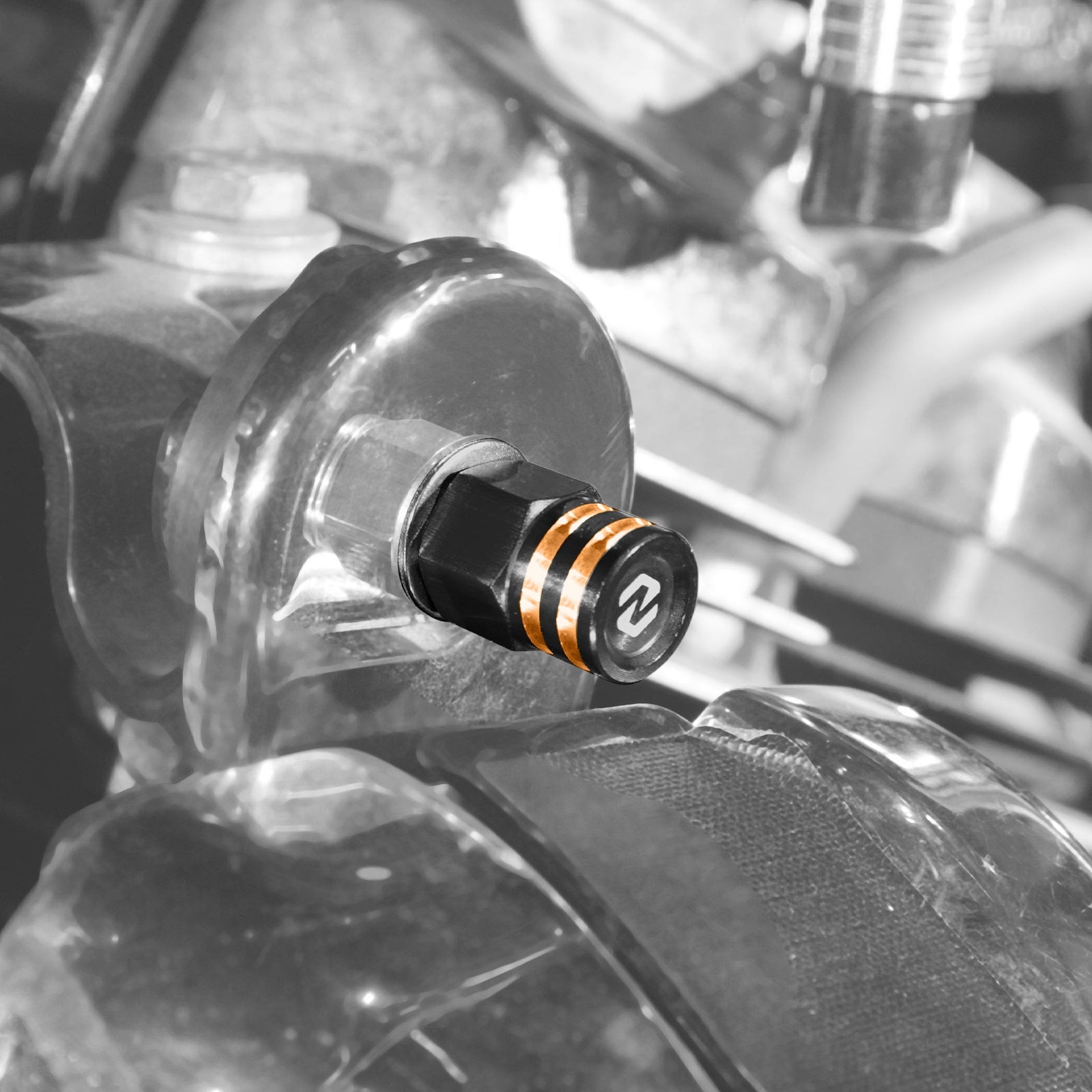 Horn Cover Mounting Nut Locking Kit For Harley Road King Electra Street Glide