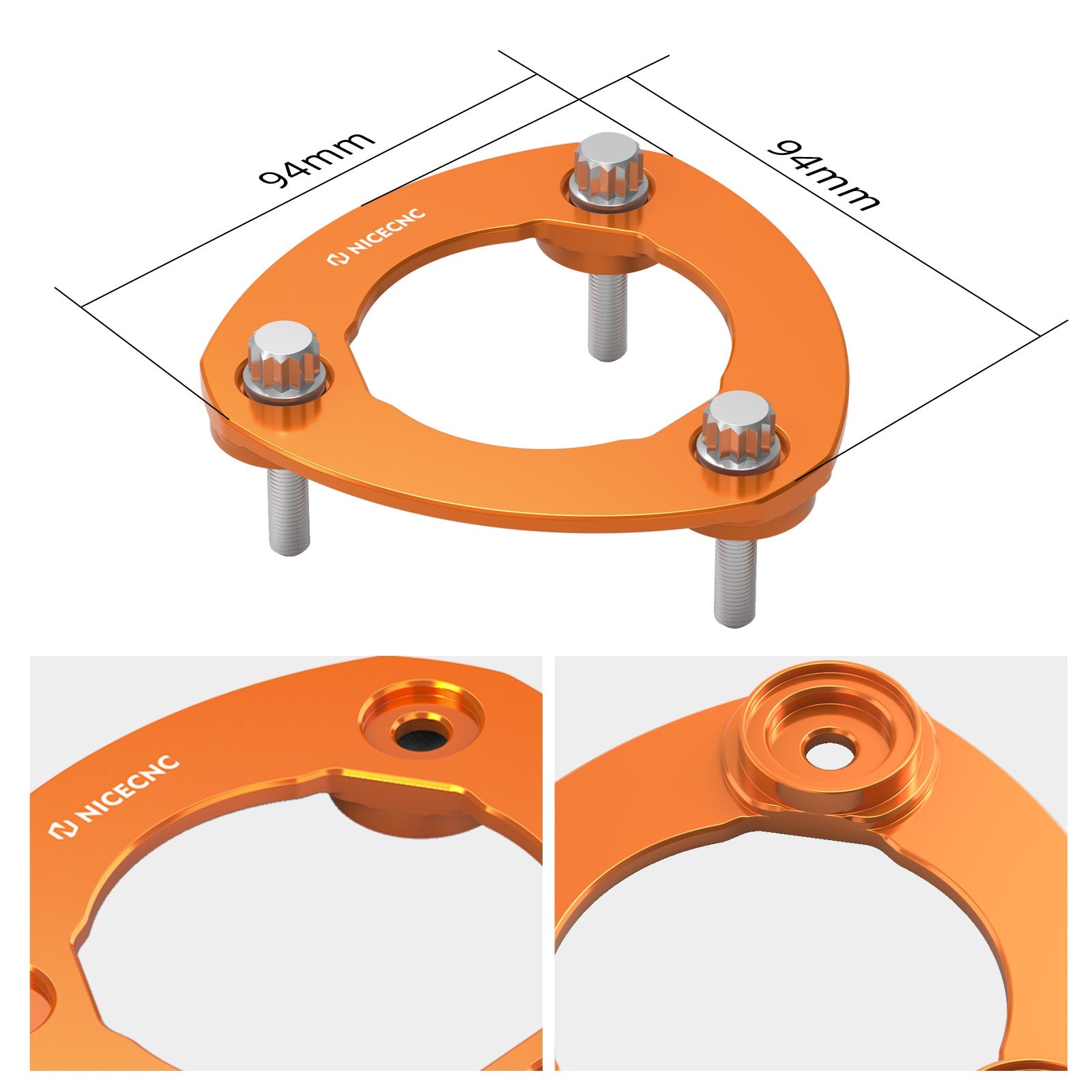 M8 Derby Cover w/Clutch Spring Stopper Plate Kit For Harley Road King Electra Street Glide