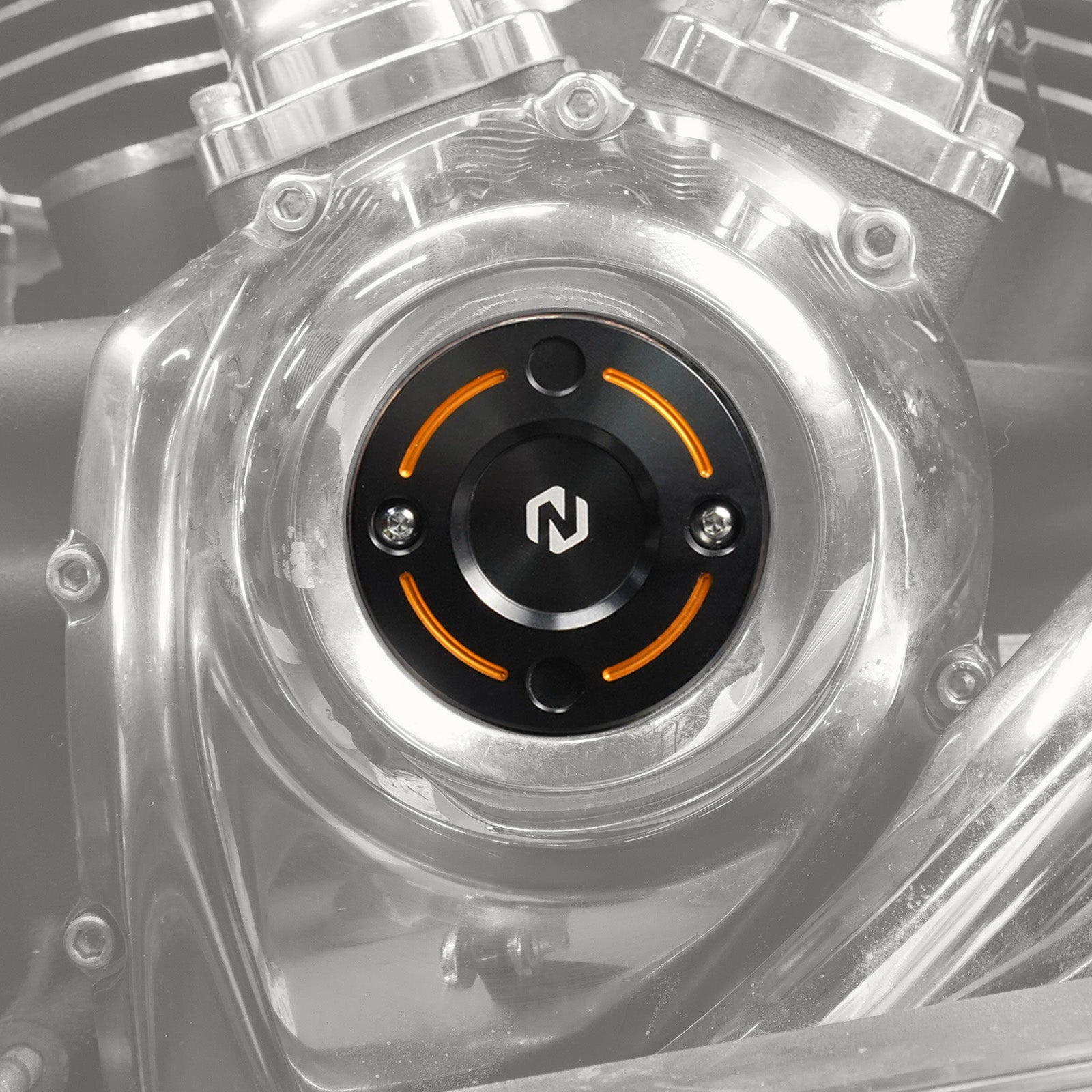 M8 Engine Timer Cover For Harley Softail Fat Boy Street Bob Low Rider S Heritage Classic