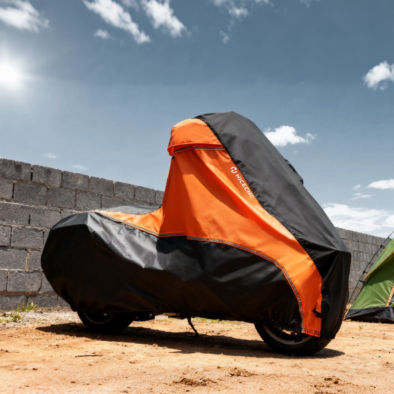 All-Weather Motorcycle Cover w/Heat Shield Protection For Harley Road King Street Glide
