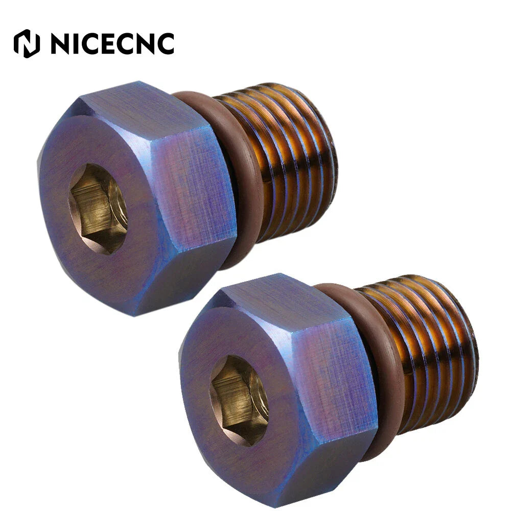 Magnetic Oil Drain Bolts Plugs For Harley Softail Fat Boy Street Bob Low Rider Super Glide