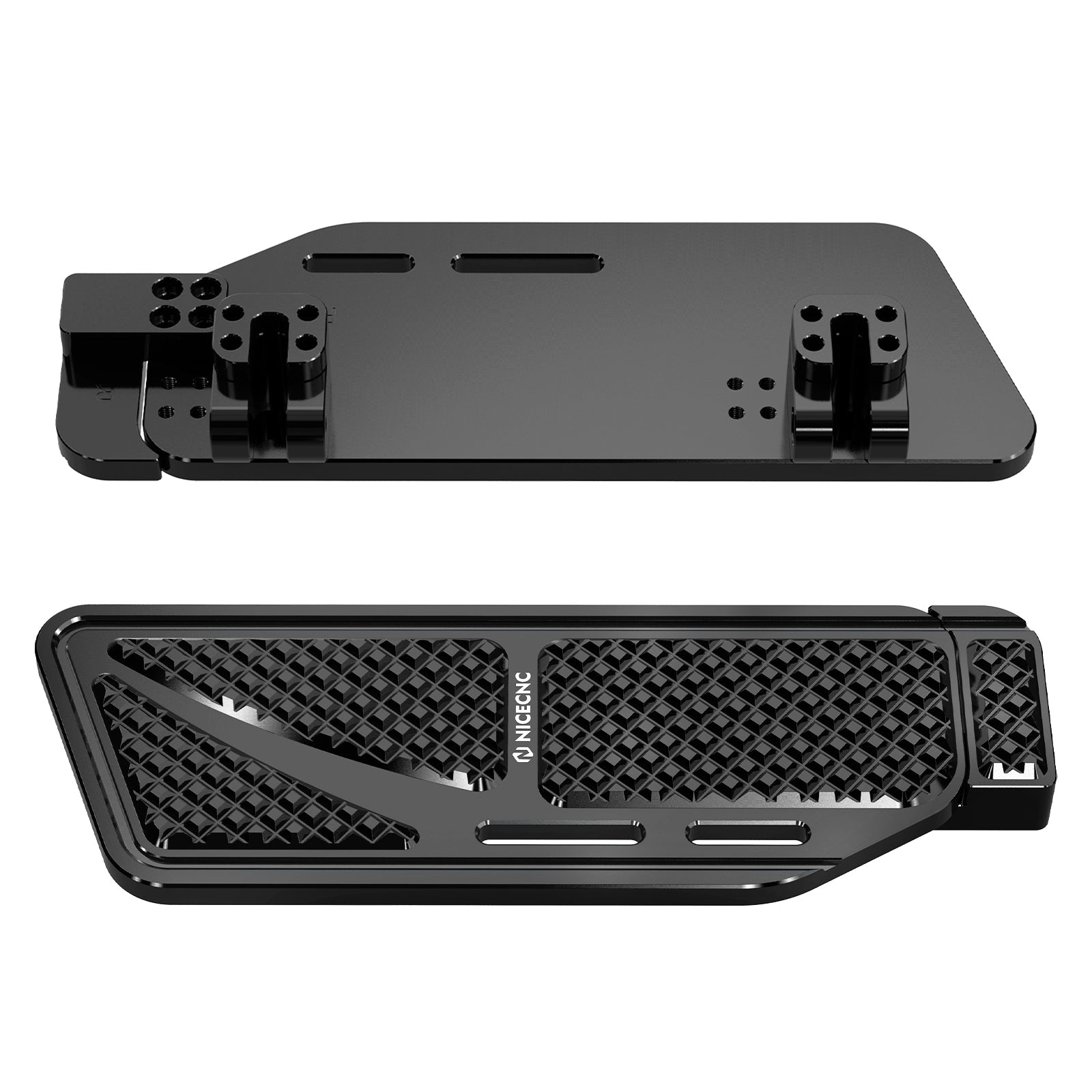 Rider Floorboards Footboards Inserts Kit For Harley Road King Electra Street Glide Ultra Limited