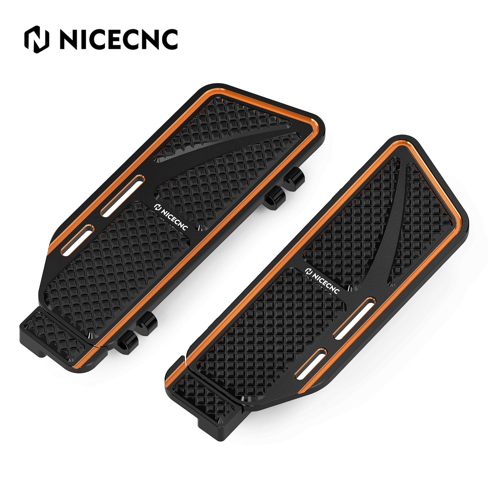 Rider Floorboards Footboards Inserts Kit For Harley Road King Electra Street Glide Ultra Limited