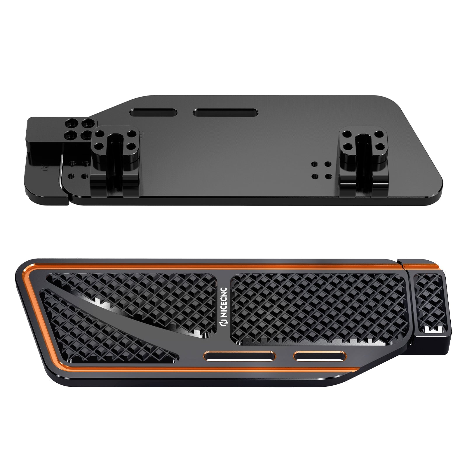 Rider Floorboards Footboards Inserts Kit For Harley Road King Electra Street Glide Ultra Limited