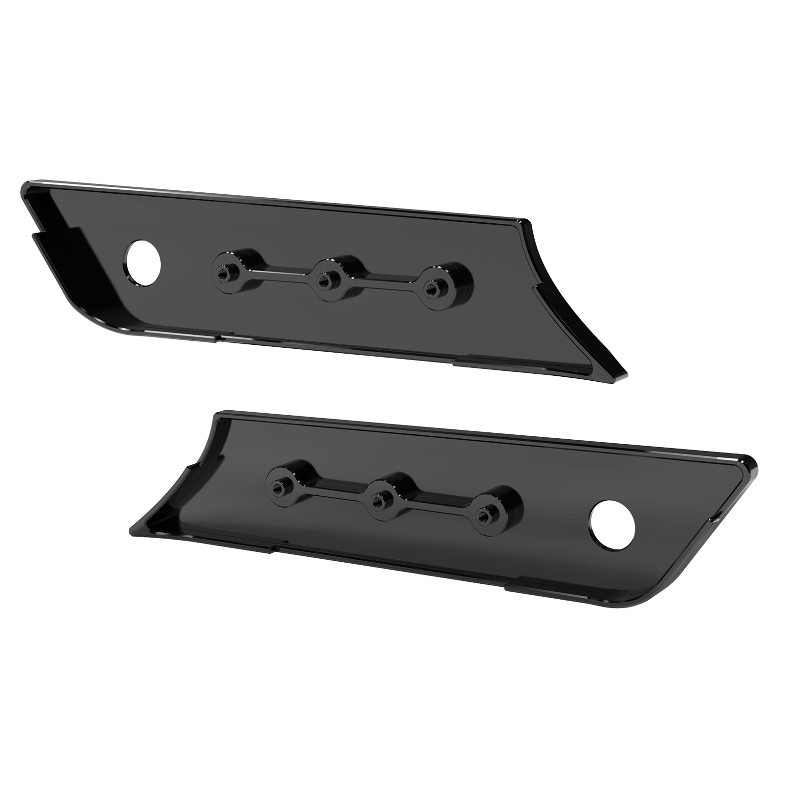 Saddlebag Latch Decorative Covers For Harley Road King Electra Street Glide