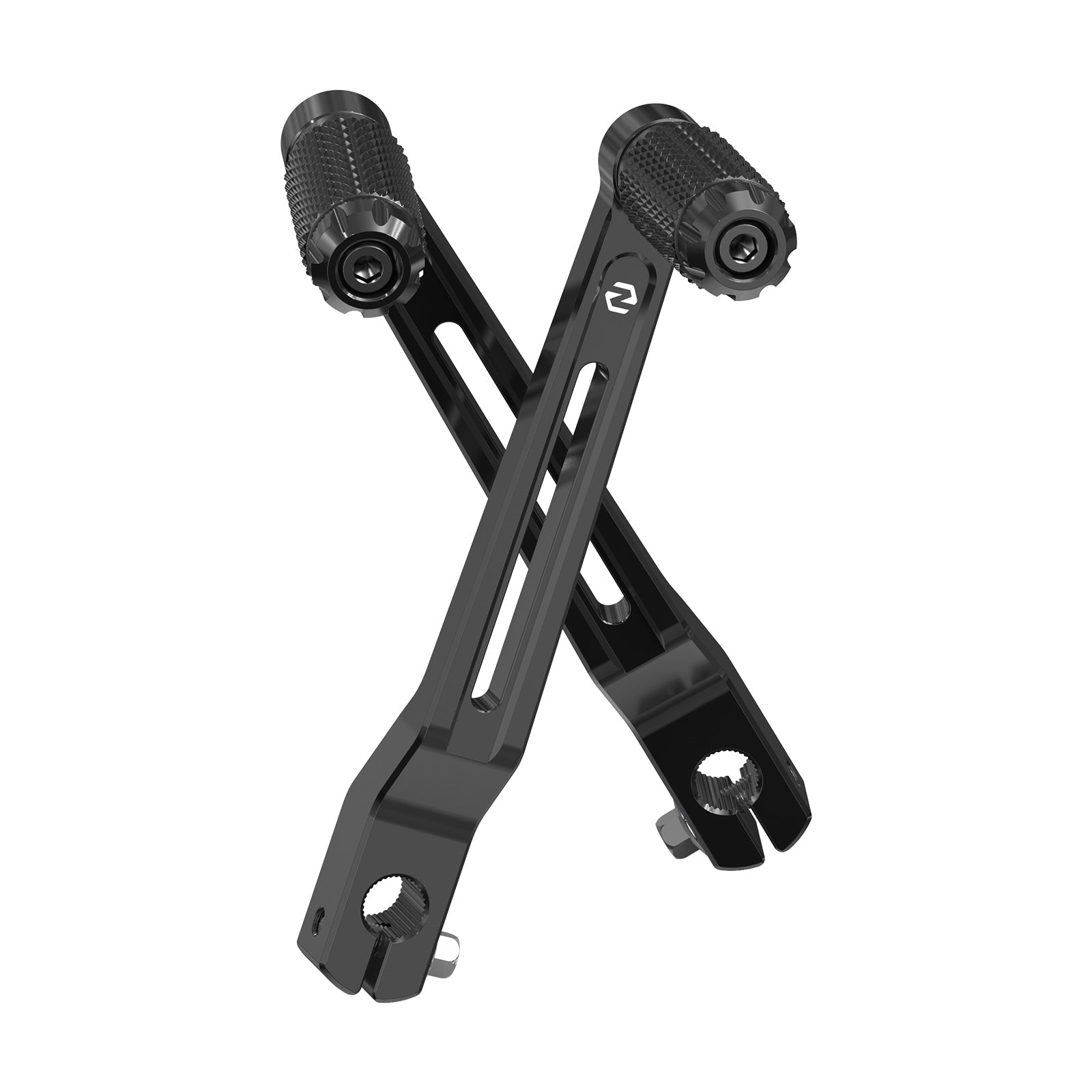 Heel Toe Gear Shifter Levers Pegs For Harley Softail Slim Deluxe Fat Boy 114 Heritage Classic