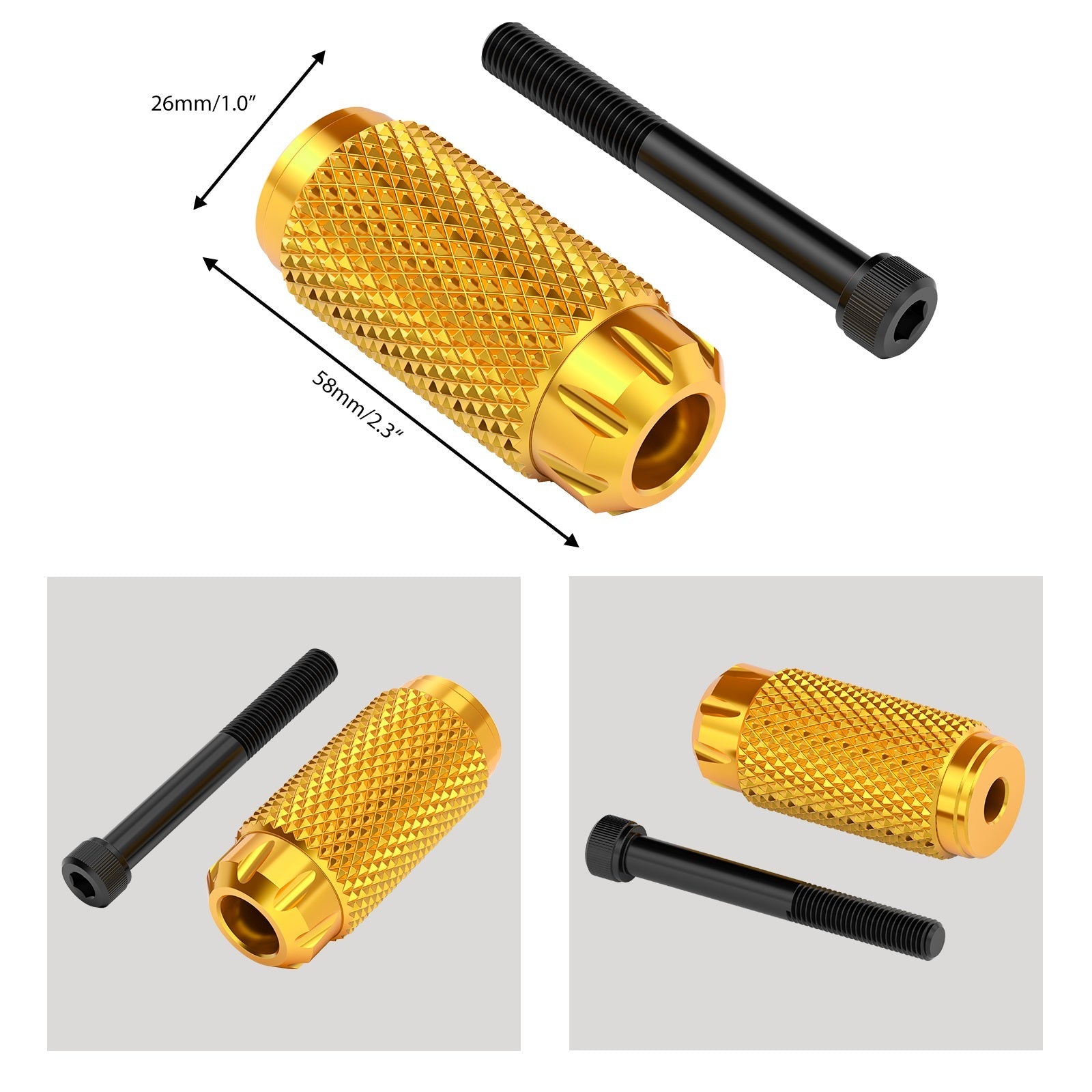 Shifter Toe Shift Gear Pedal Pad Tip Peg For Harley Sportster 1200 883 72 48 XL Roadster