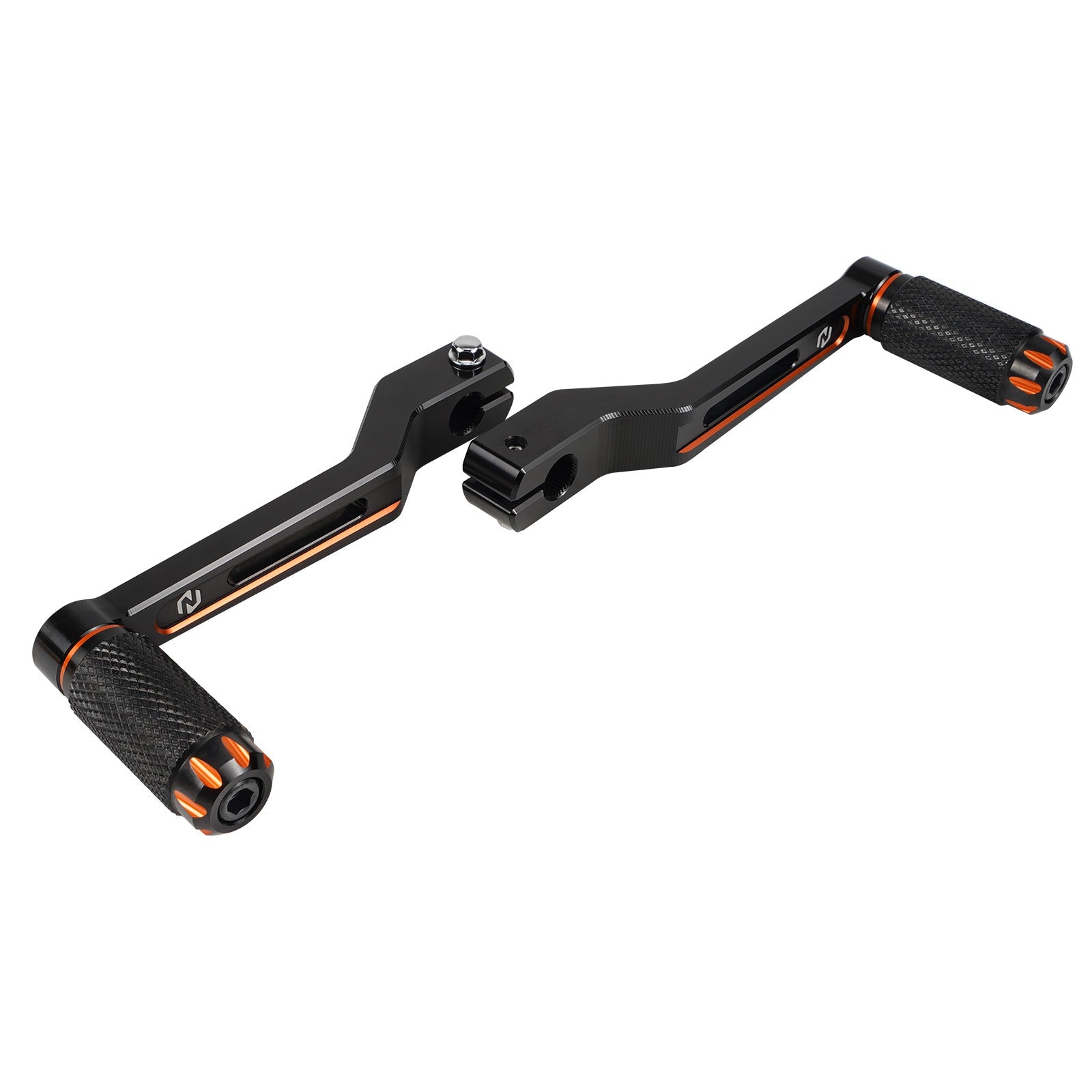 Short Heel Toe Shifter Shift Levers Set For Harley Road King Street Glide Ultra Limited