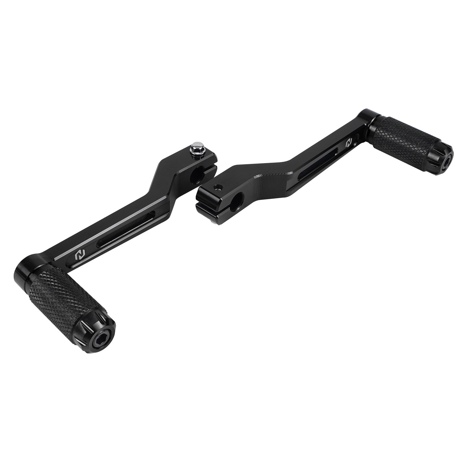 Short Heel Toe Shifter Shift Levers Set For Harley Road King Street Glide Ultra Limited