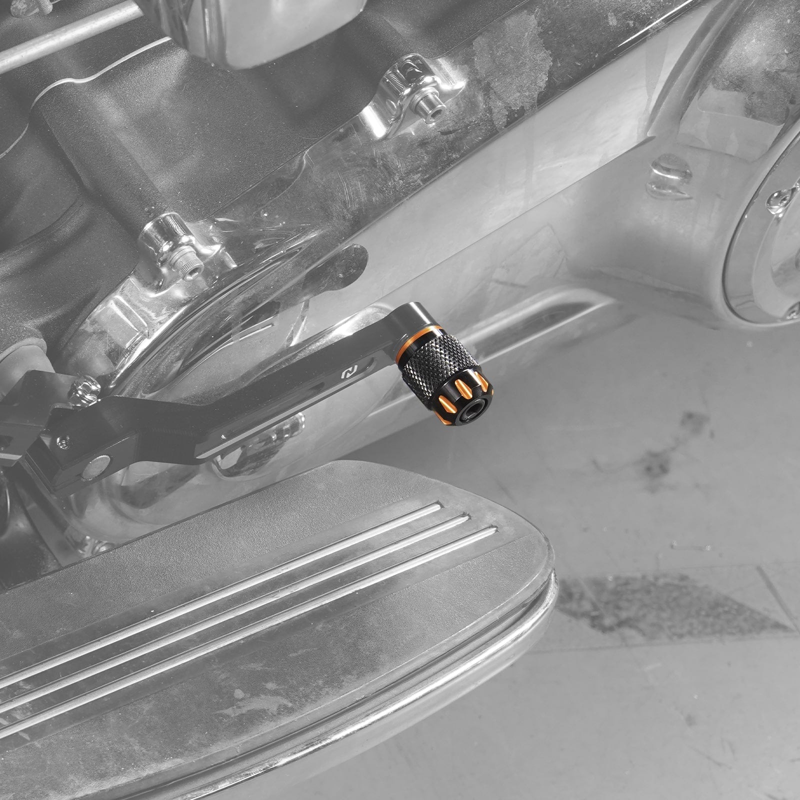 Short Shifter Peg Tip Pad For Harley Softail Deluxe Slim Heritage Fat Boy Street Bob