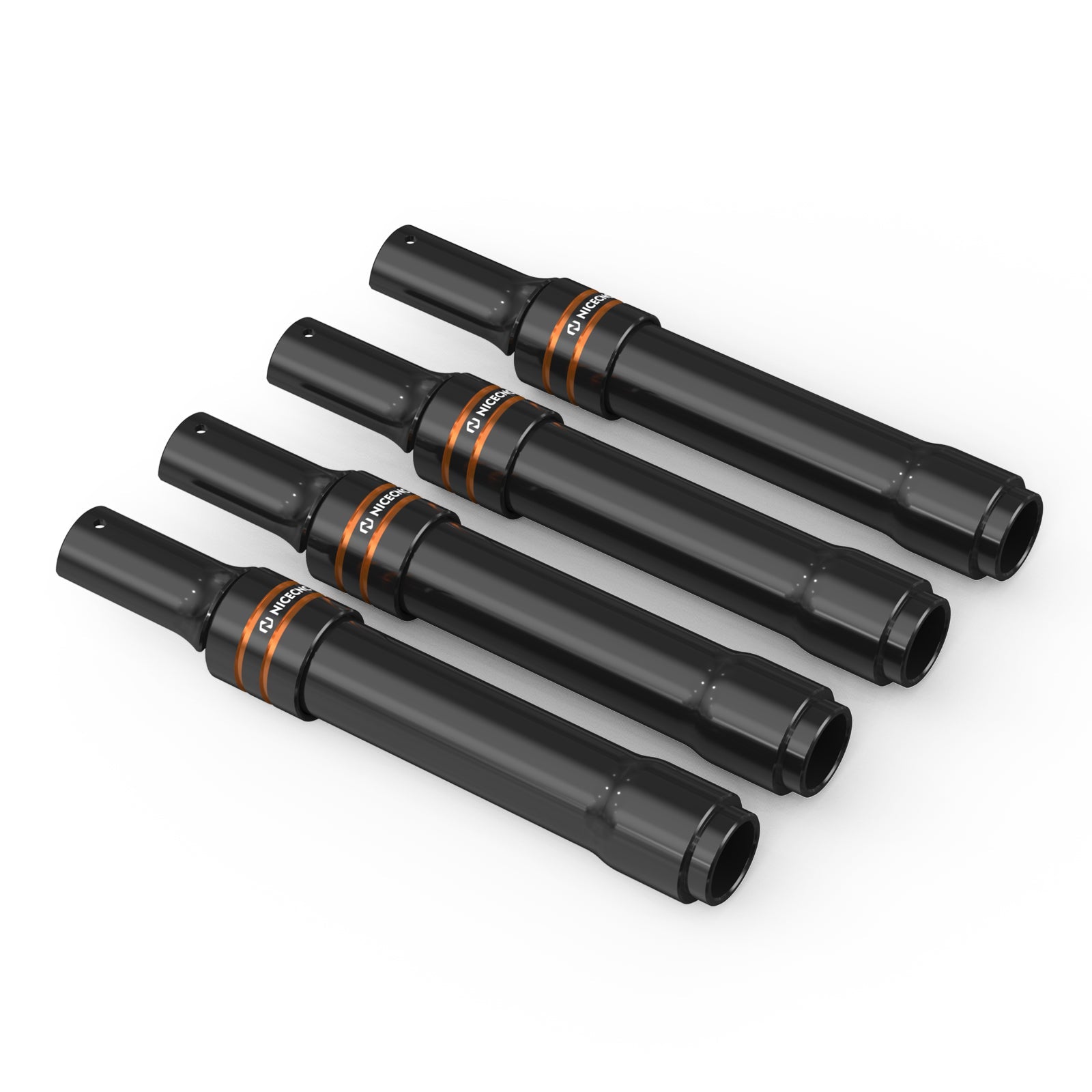 M8 Engine Lifter Tappet + Pushrod Tube Covers For Harley Road King Electra Street Glide