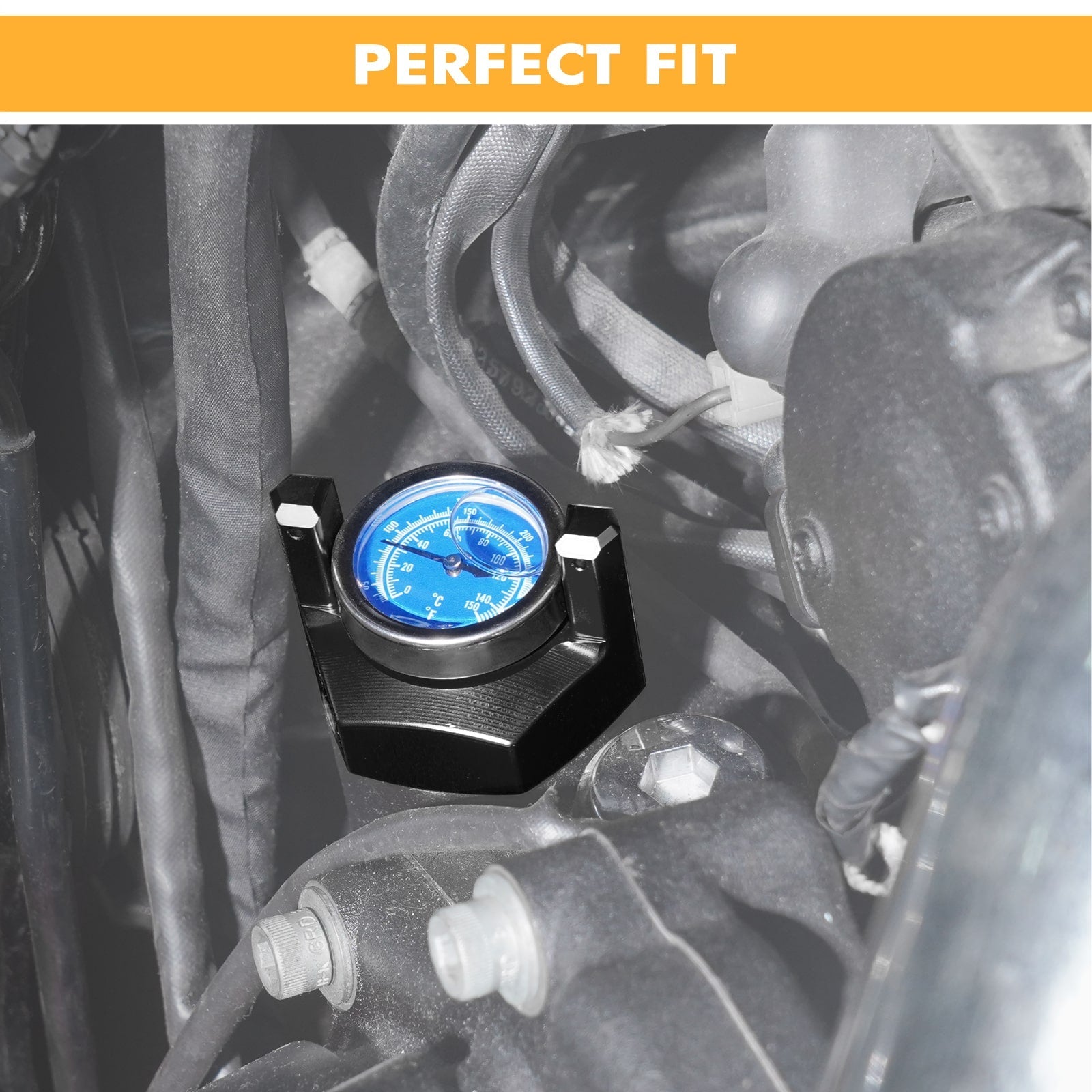 Oil Dipstick w/ Thermometer Temp Gauge For Harley Road King Street Glide Ultra Limited