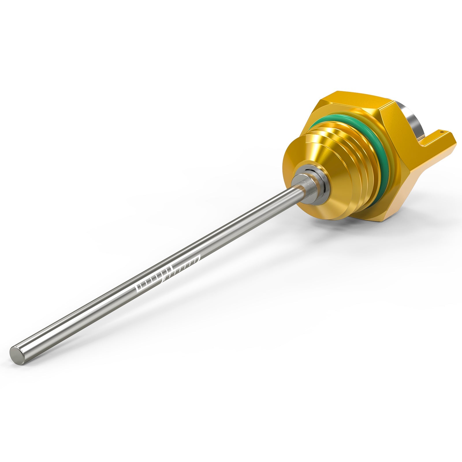 Oil Dipstick w/ Thermometer Temp Gauge For Harley Road King Street Glide Ultra Limited