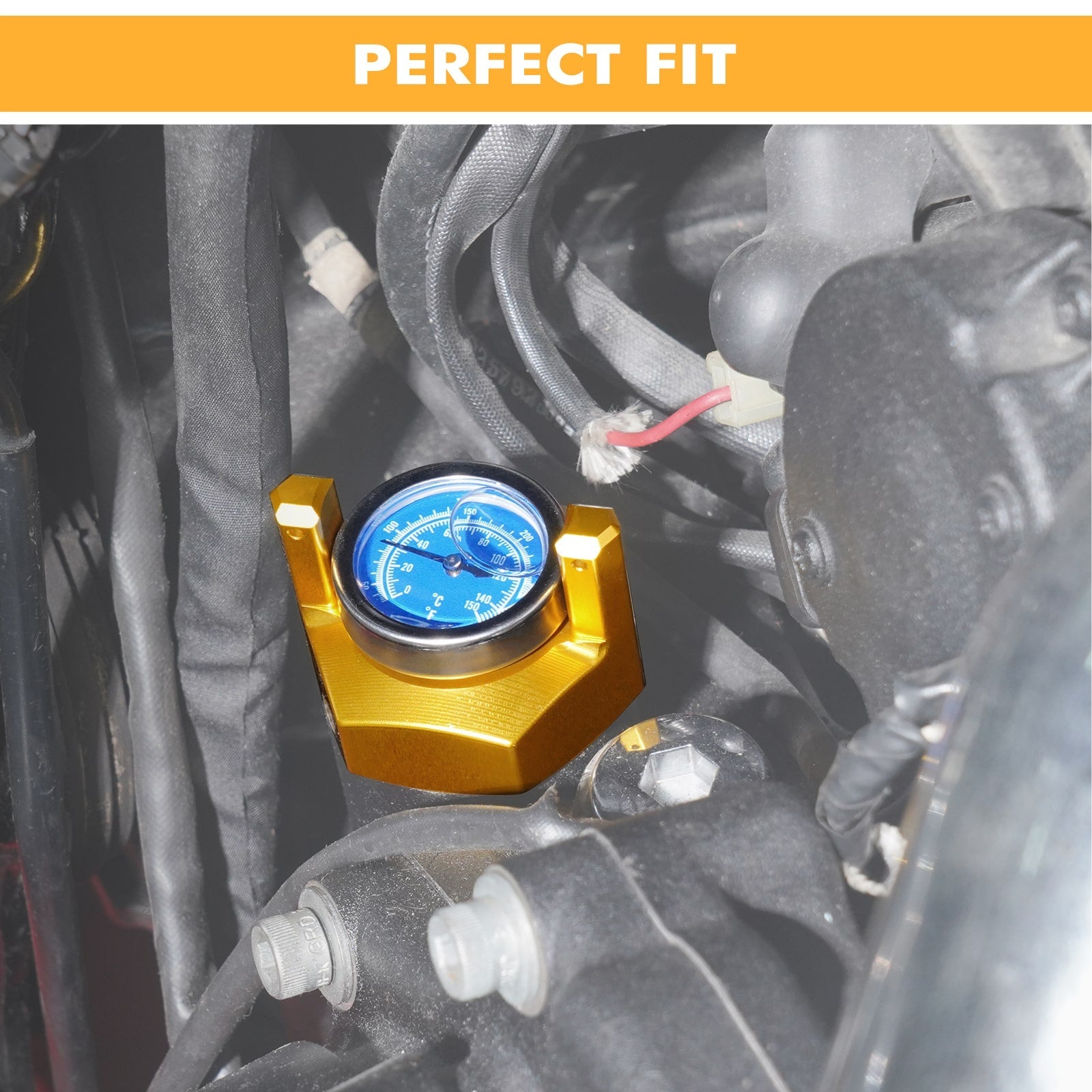 Oil Dipstick w/ Thermometer Temp Gauge For Harley Road King Street Glide Ultra Limited