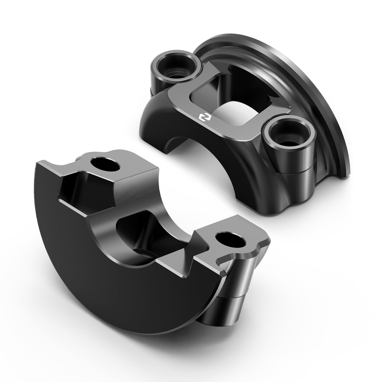 Brake Master Cylinder & Clutch Lever Perch Half Clamp For Harley Softail Slim Deluxe Standard